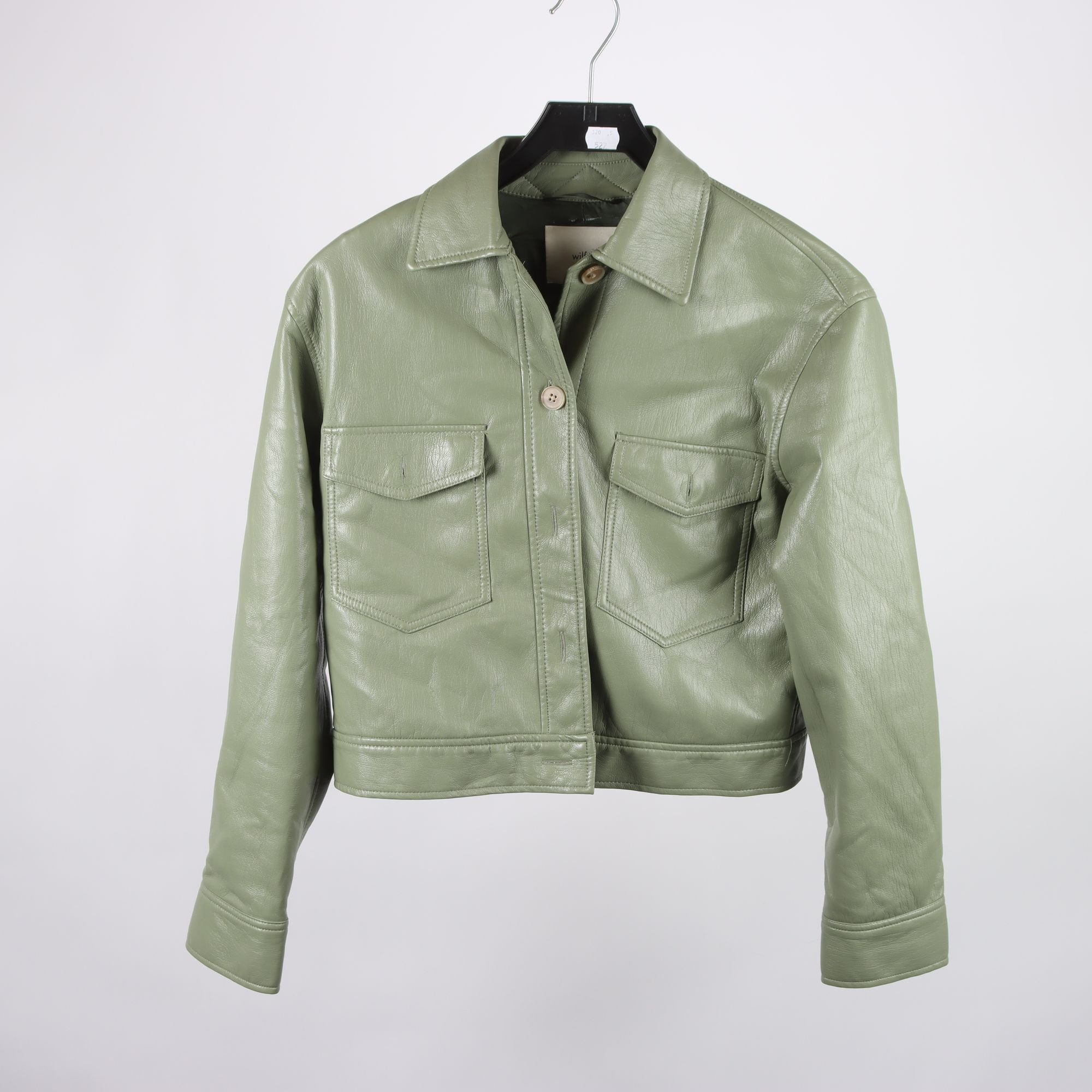 Sommarjacka, Wilfred, grön, stl. XXS.