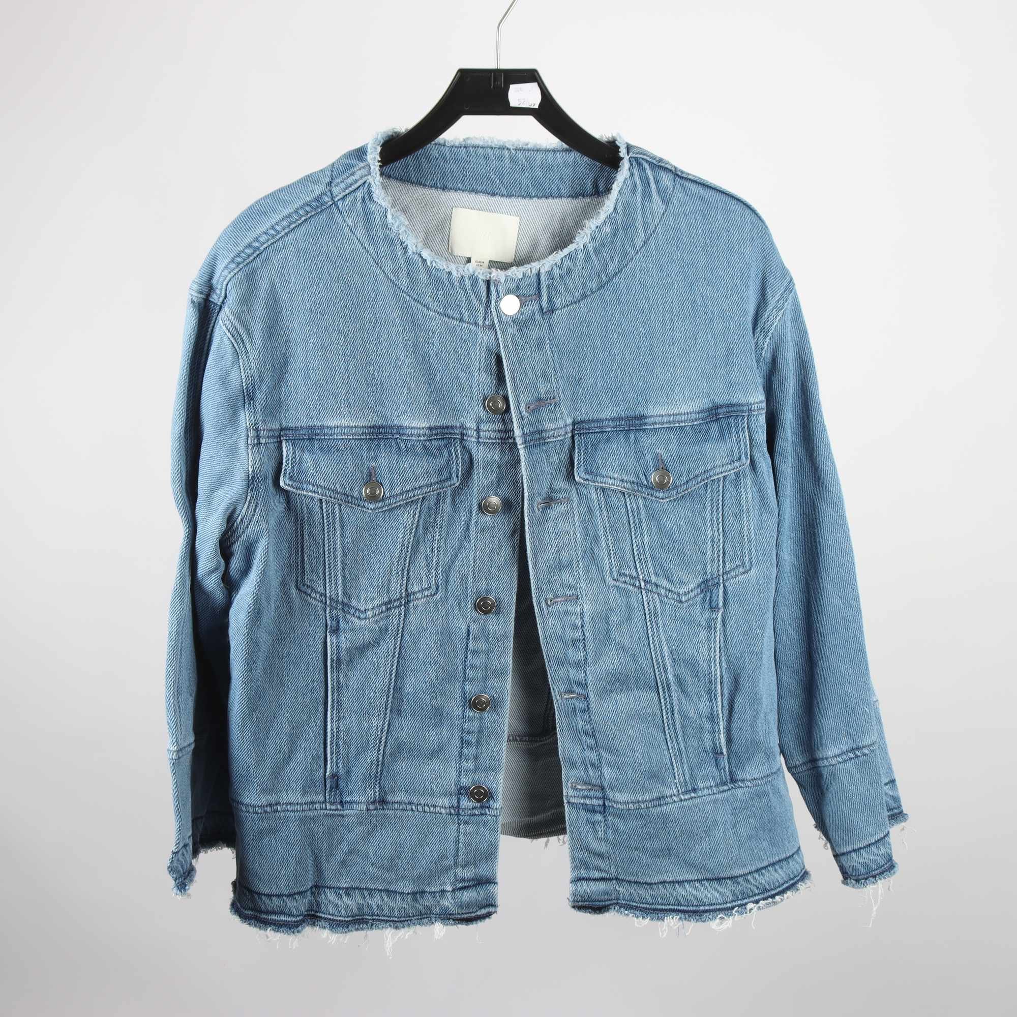 Jeansjacka, H&M, blå, stl. M.
