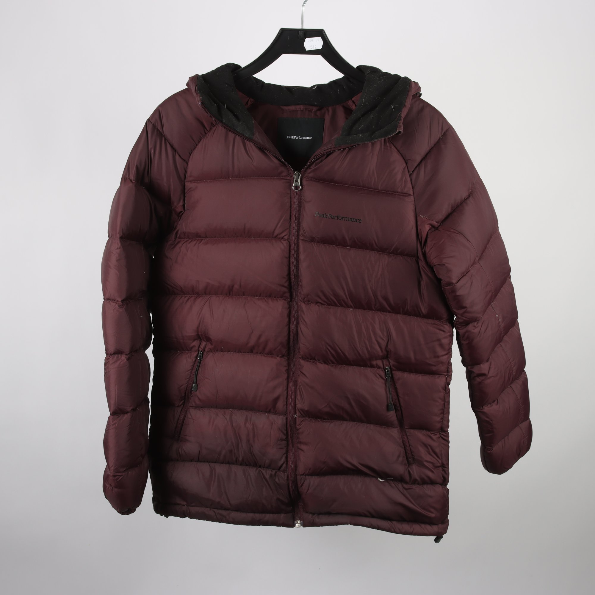 Dunjacka, Peak Performance, vinröd, stl. M.