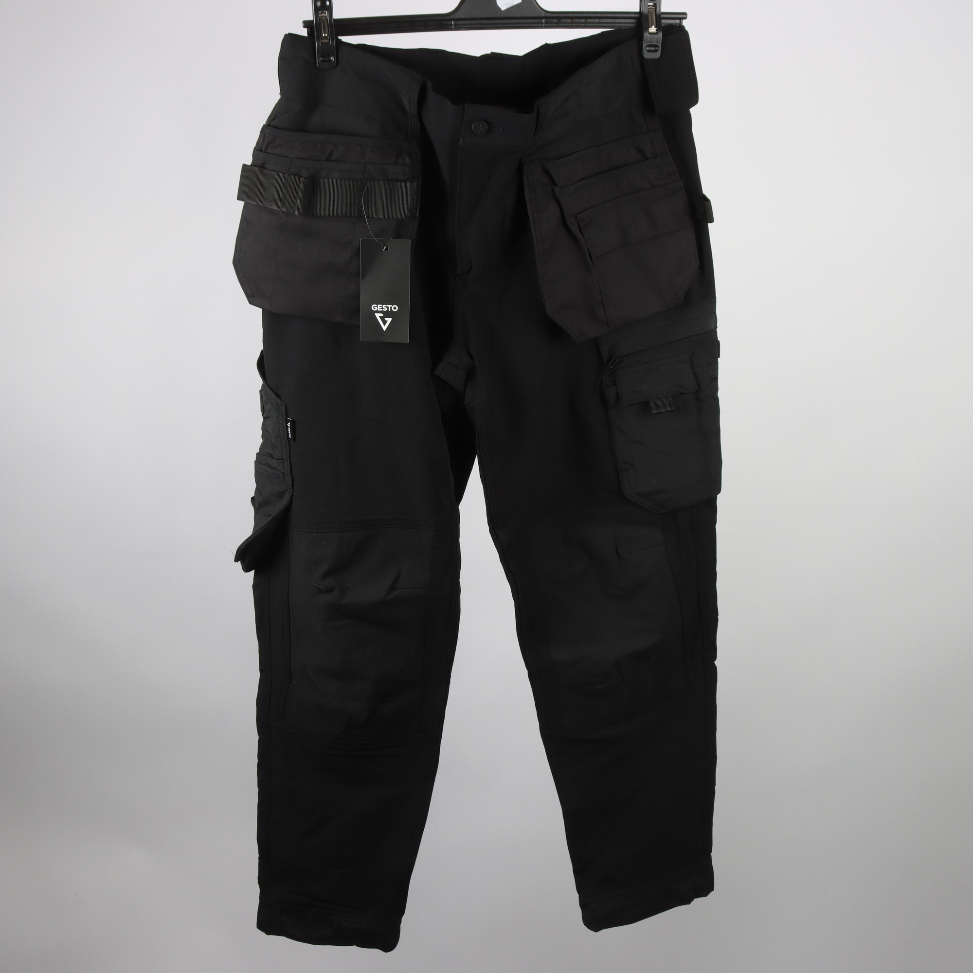Arbetsbyxor, Gesto, svart, stl. 52.