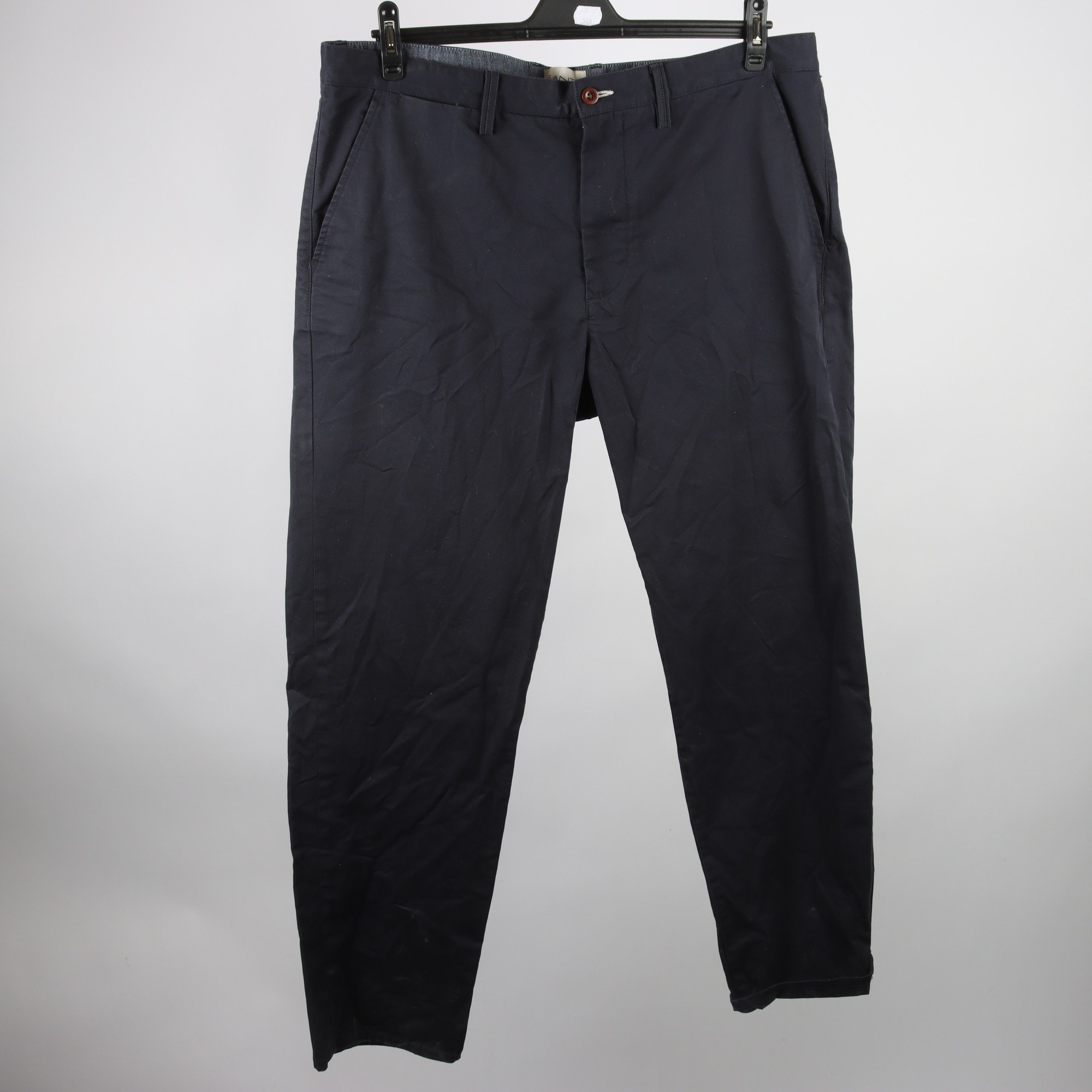 Byxor, Gant, blå, stl. 40/34.