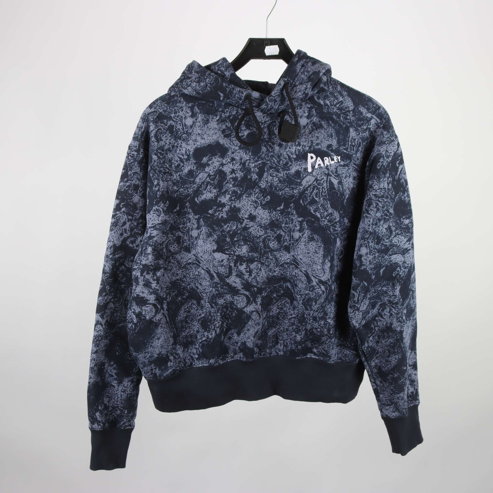Hoodie, Parley x Adidas, blå, stl. ca. M.