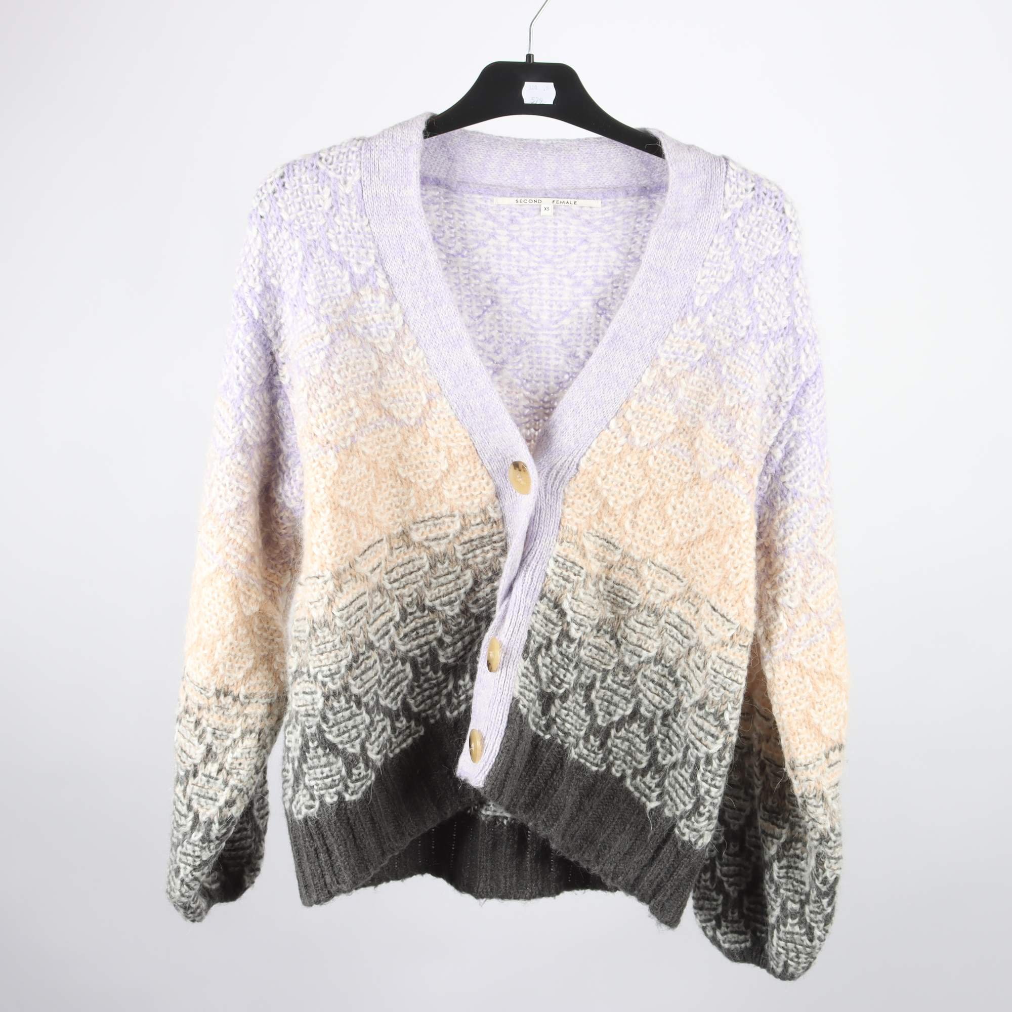 Kofta, Second Female, lila, beige, stl. XS.