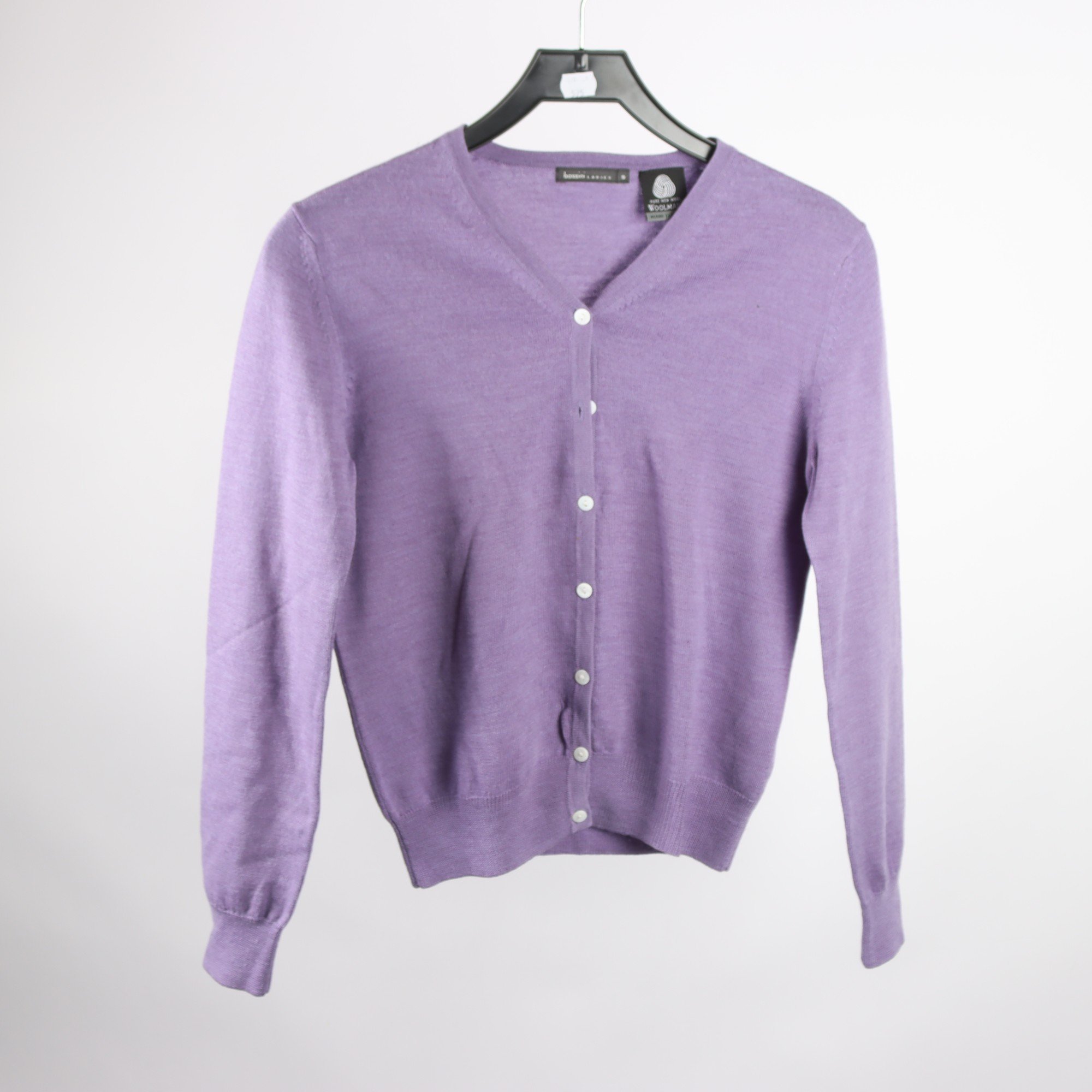 Kofta, Bonnini, ljuslila, ull, stl. ca. XS/S.