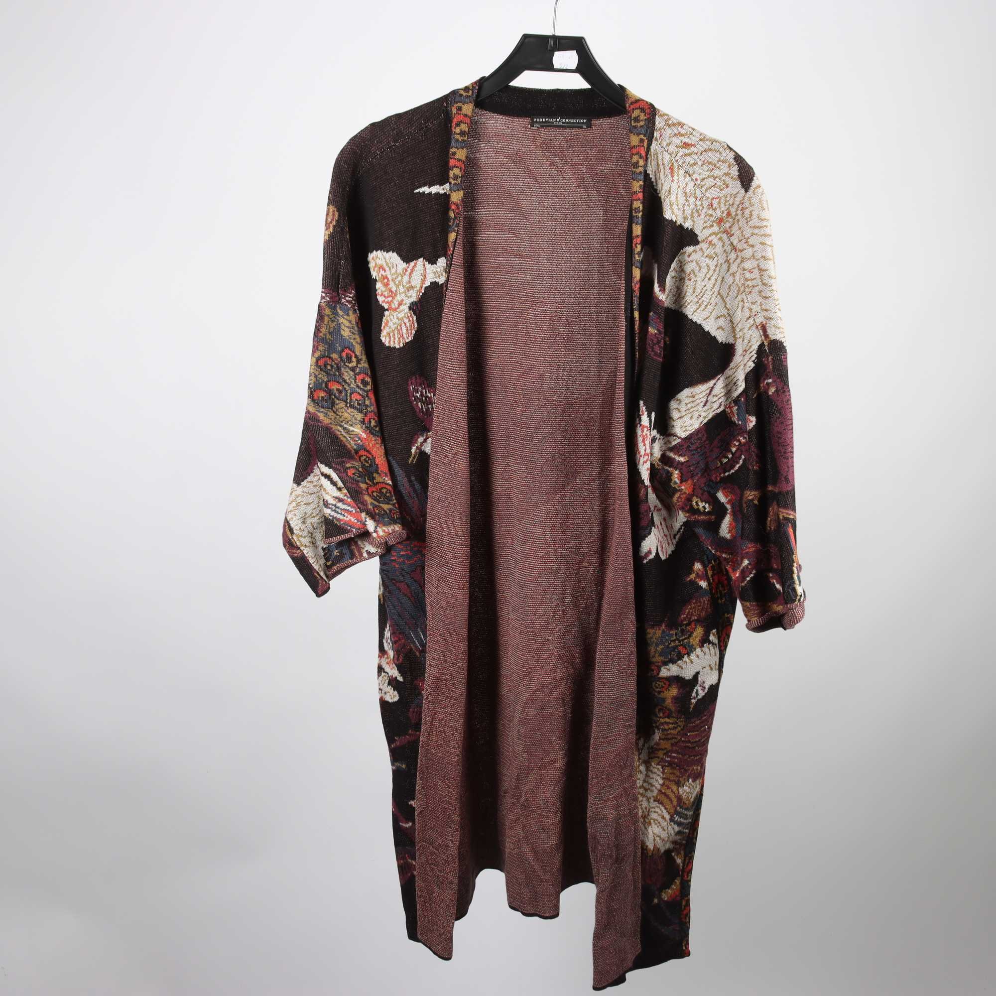 Kofta, Peruvian Connection, Peru, mönstrad, stl. XL.