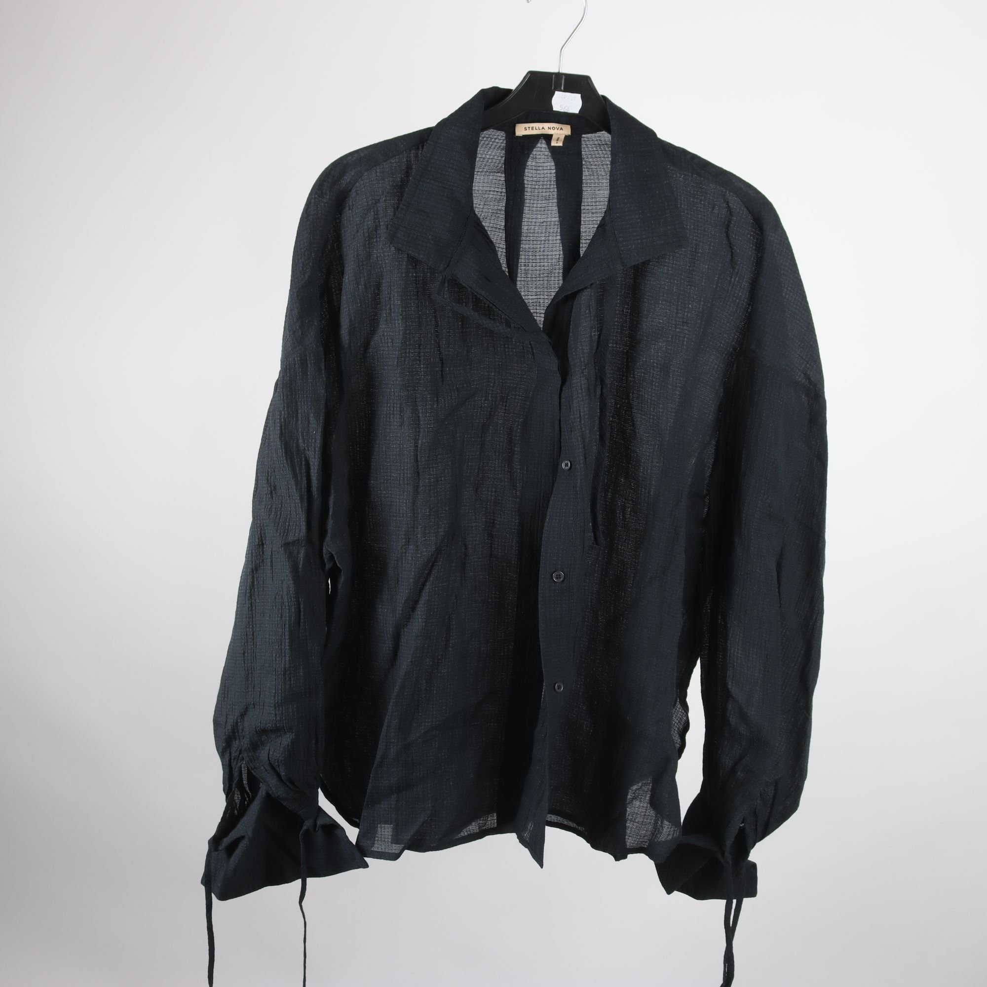 Blus, Stella Nova, blå, silvrig, stl. S.