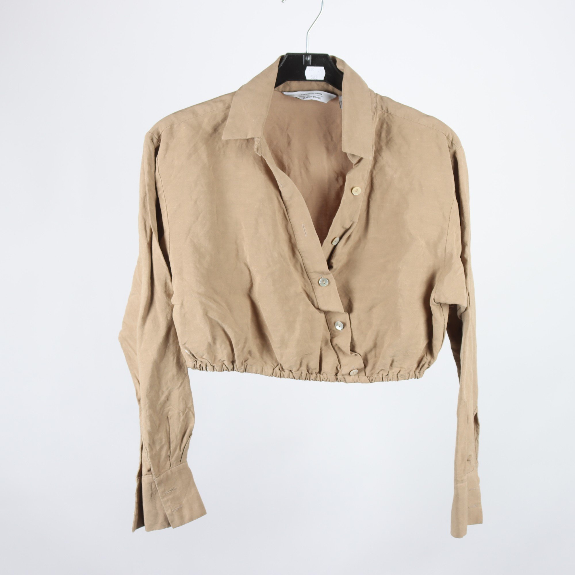 Blus, & Other Stories, brun, linmix, stl. 34.