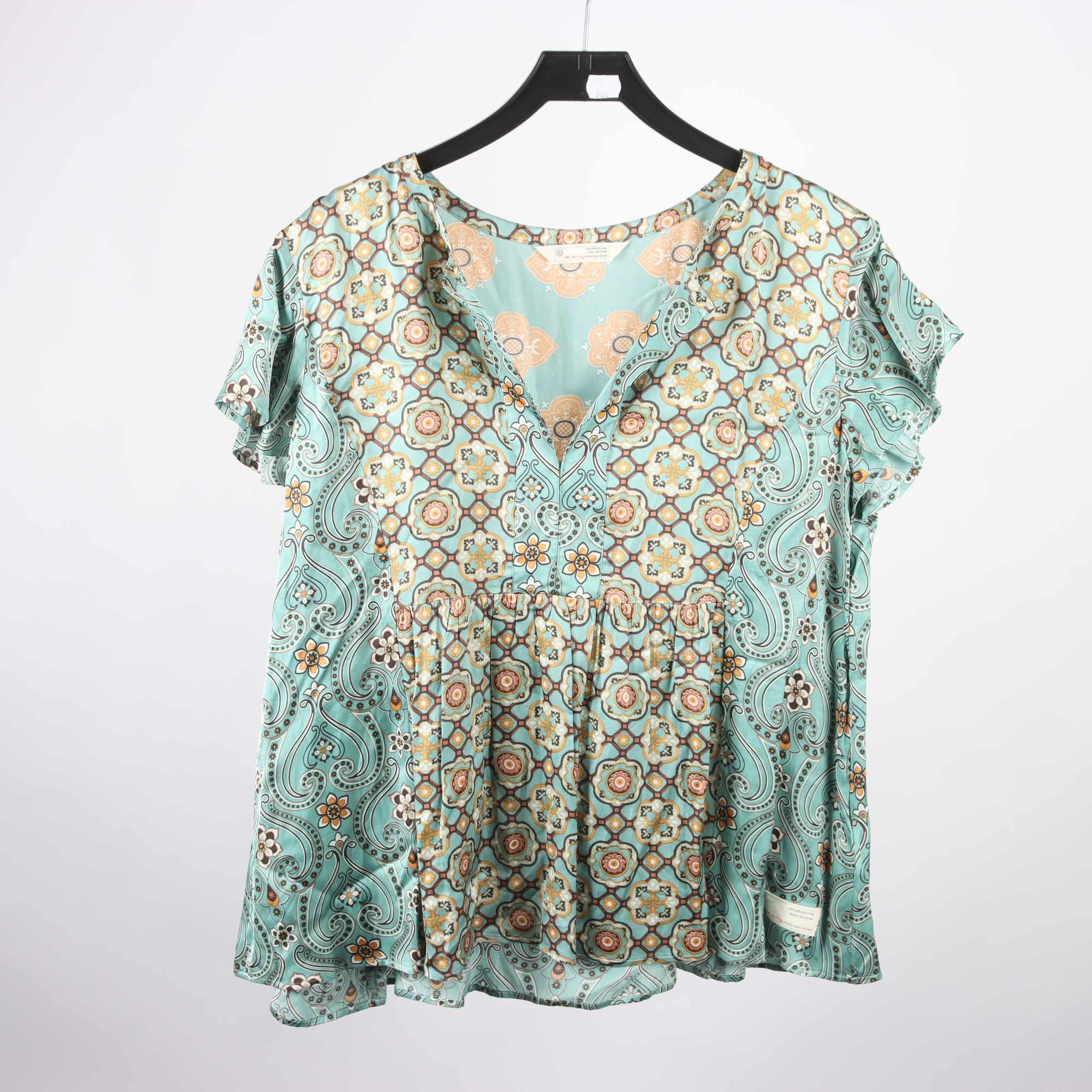 Blus, Odd Molly, grön, stl. XL.