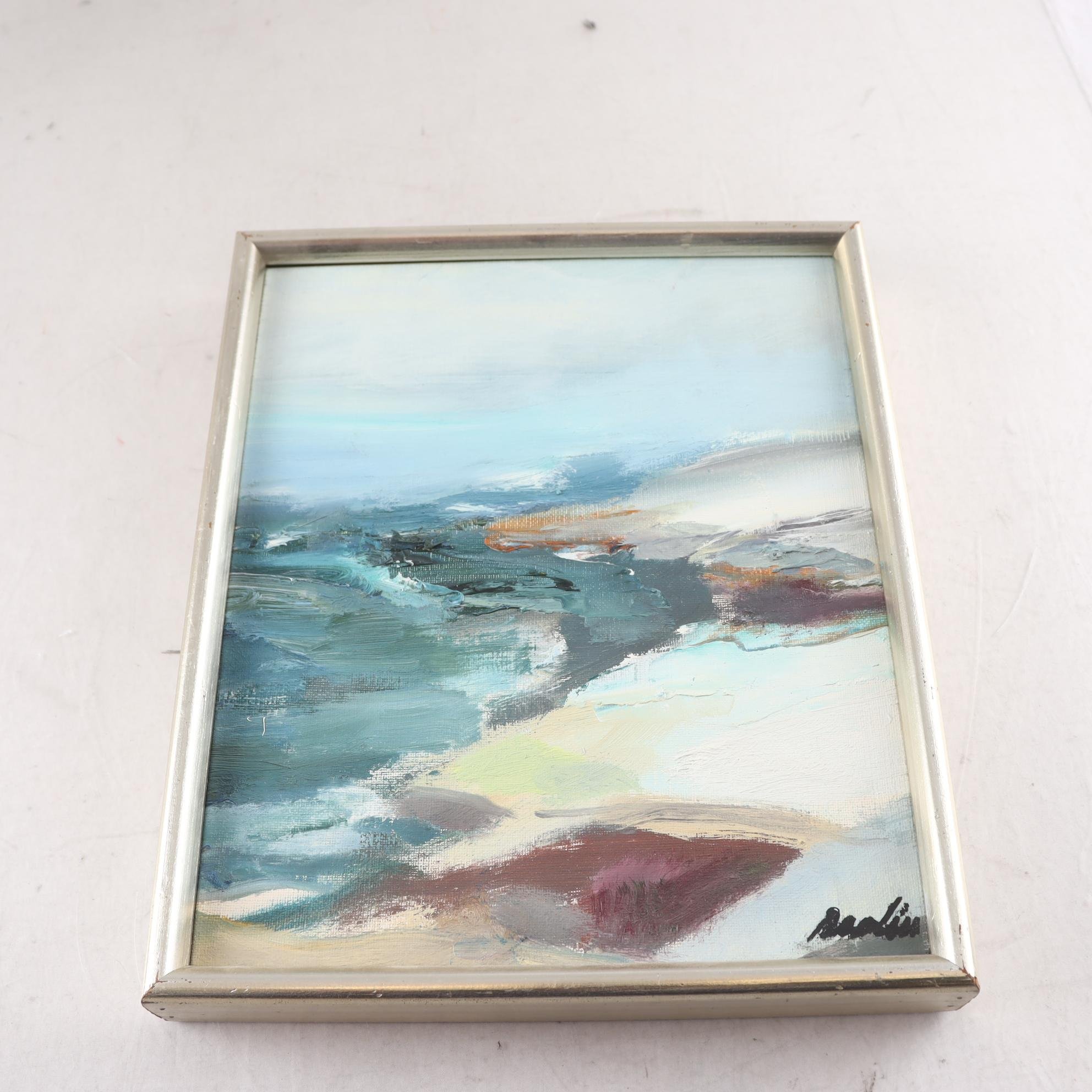 Olja på pannå, Bertil Brolin, (1913-2003), signerad