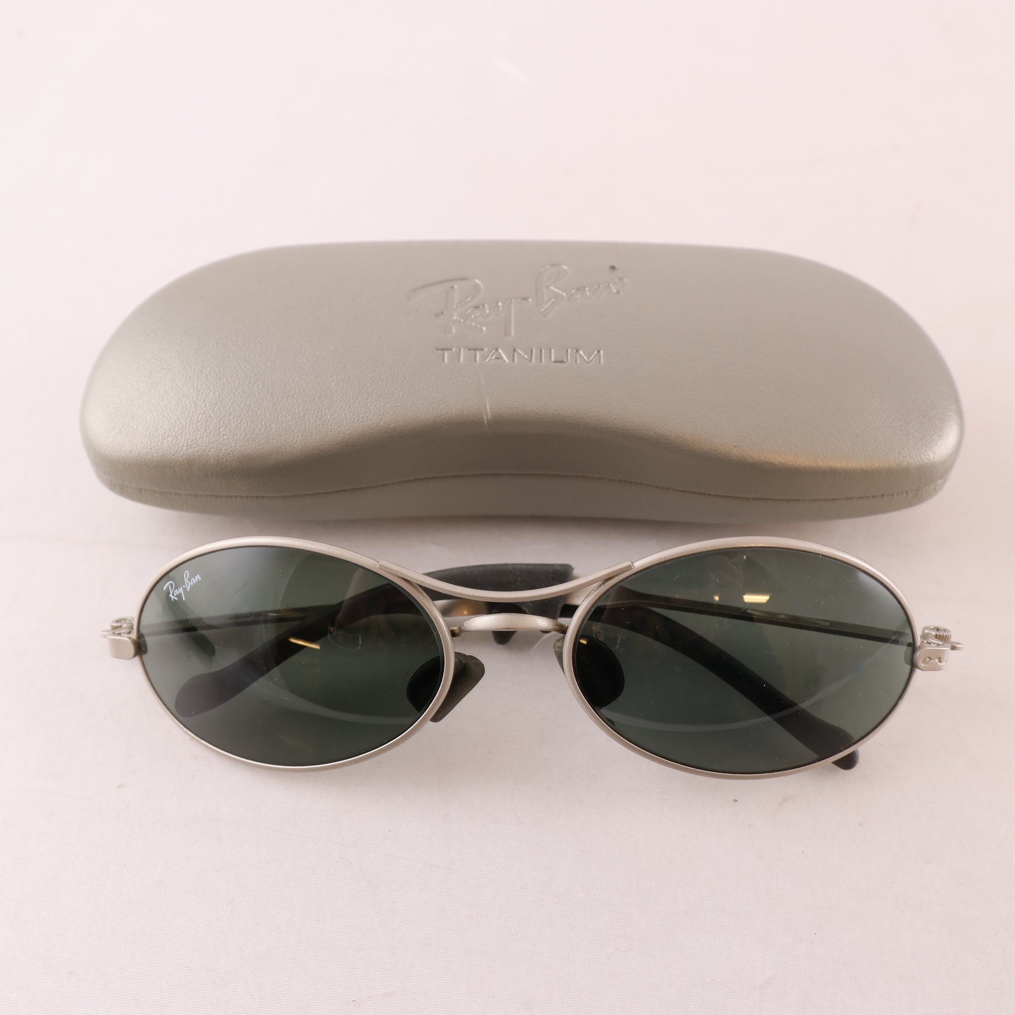 Solglasögon, metall, B&L Ray Ban, orbs, vintage