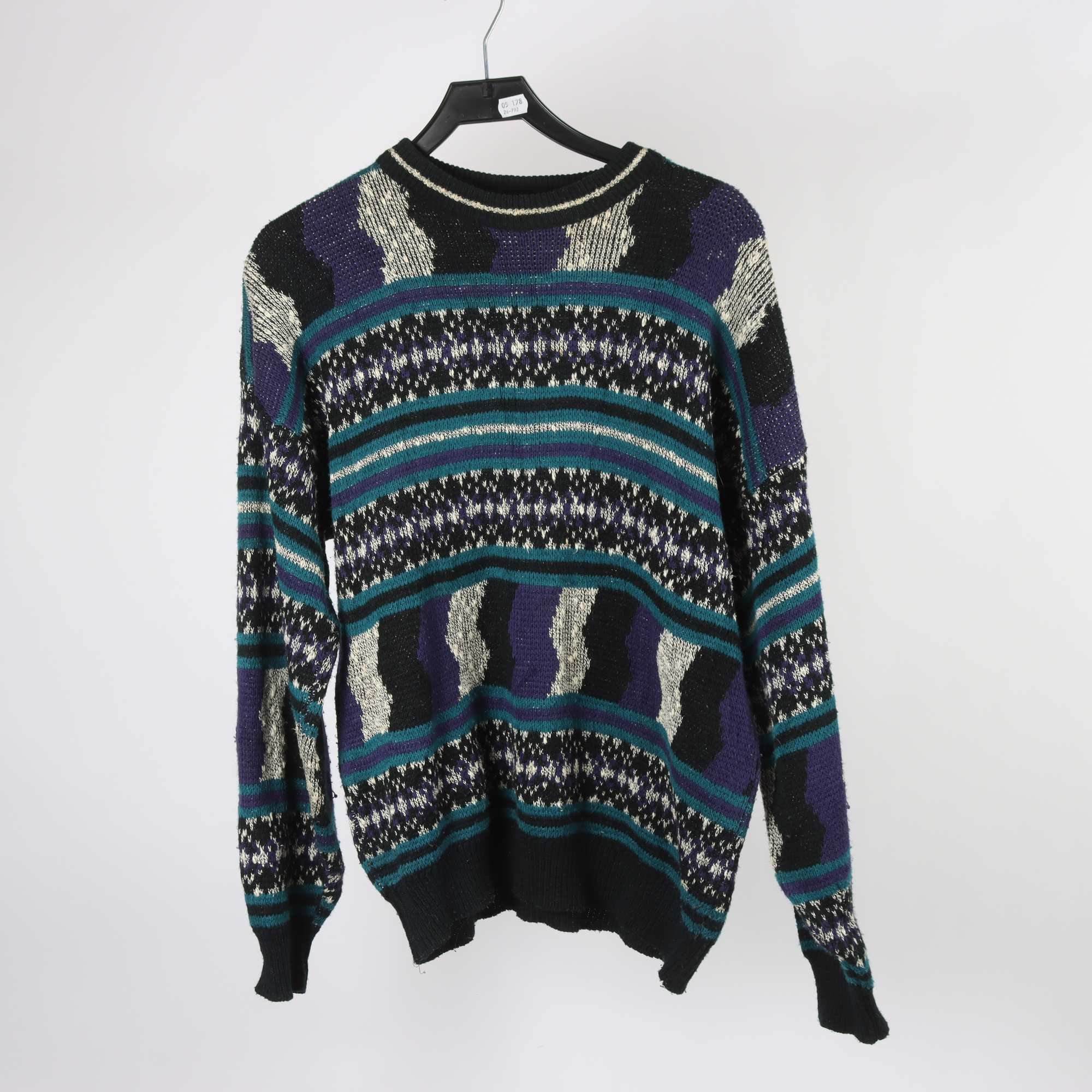 Stickad tröja, Robert Bruce, vintage, stl. L