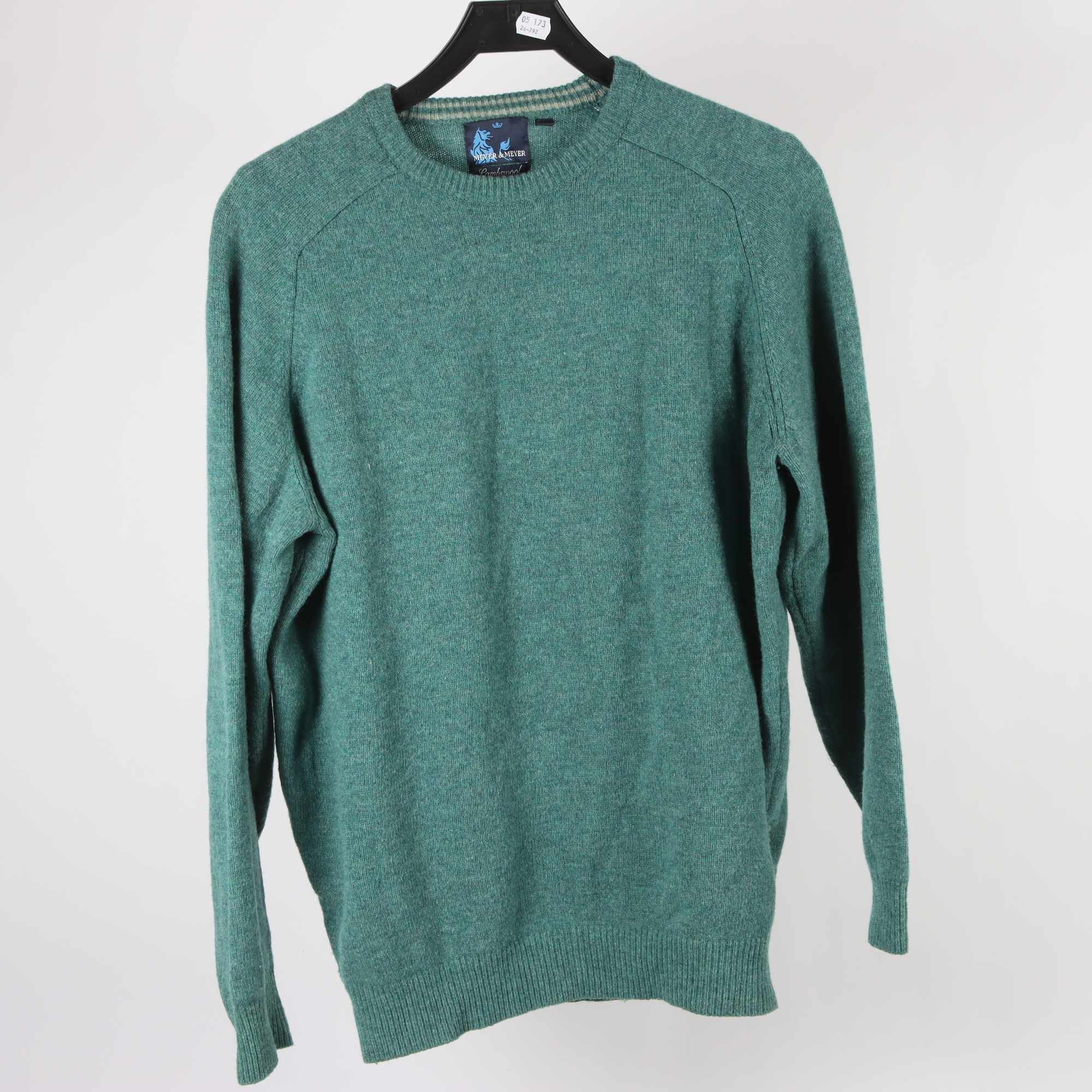 Stickad tröja, Mever & Meyer, 100% lammull, stl. XL