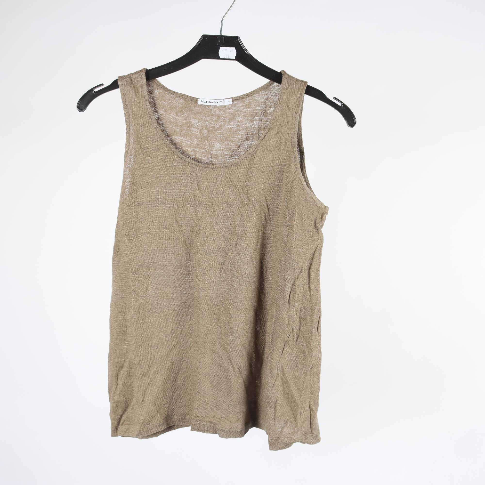 Linne, Marimekko, brun, 100% lin, stl. S.