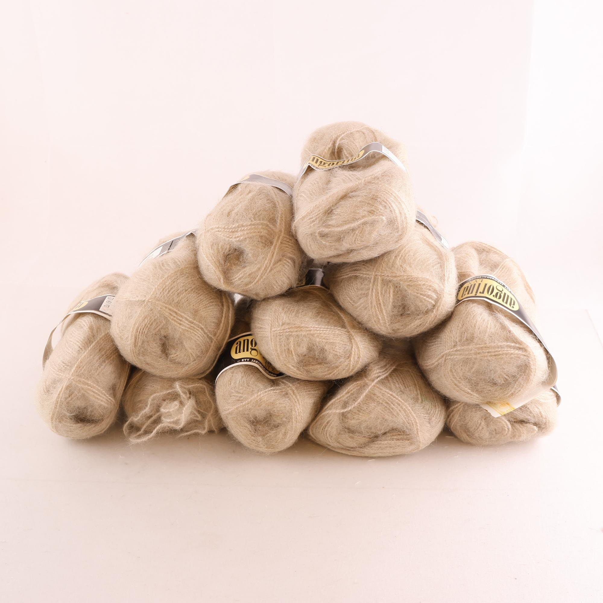 Garn, Angorina, mohairblandning