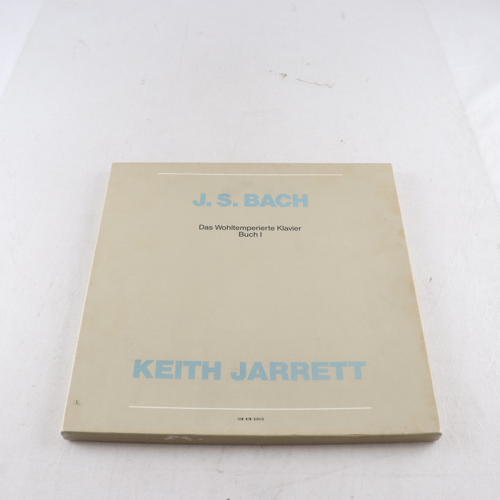 LP J. S. Bach, Keith Jarrett, Das Wohltemperierte Klavier Buch I