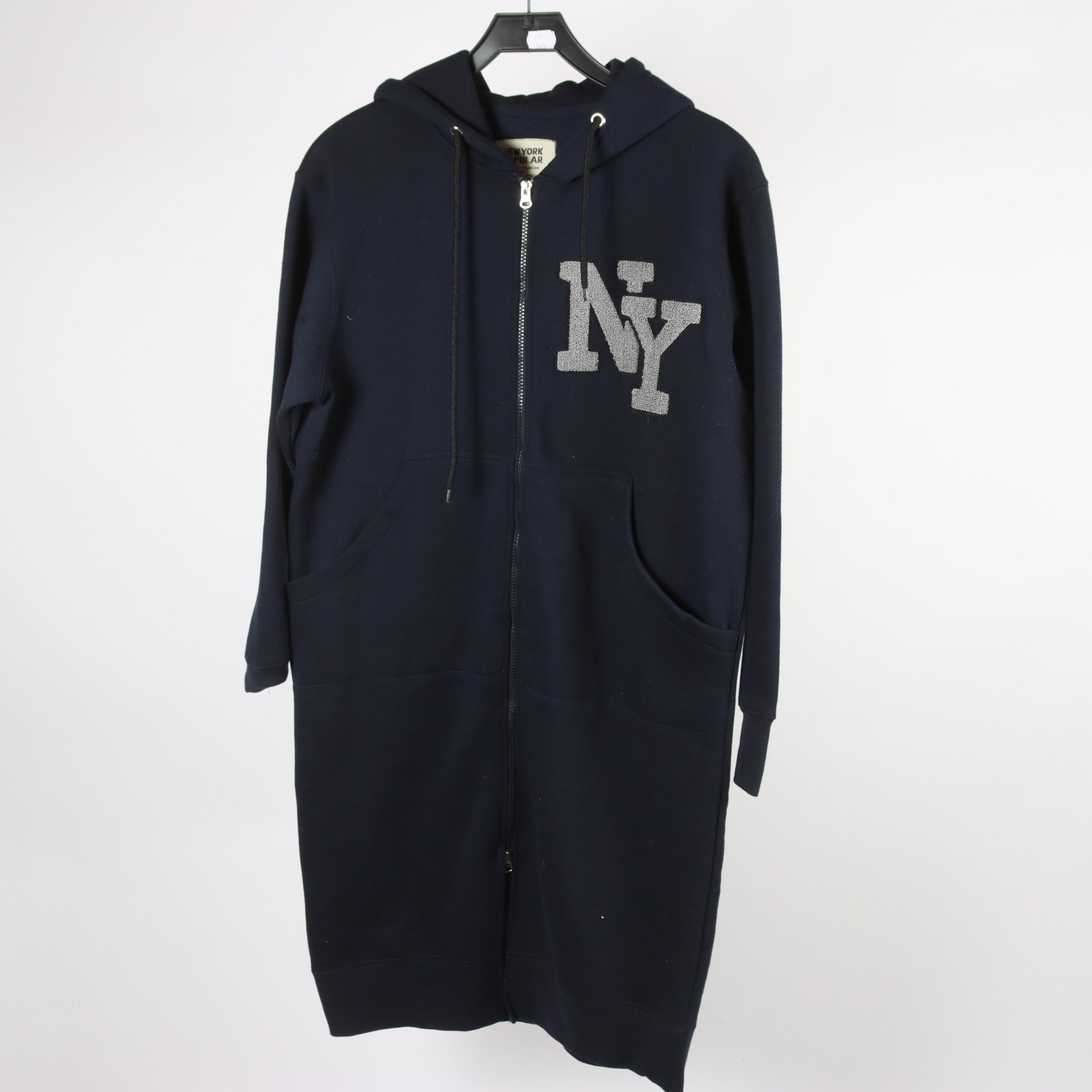 Kofta, New York Popular, blå, stl. S.