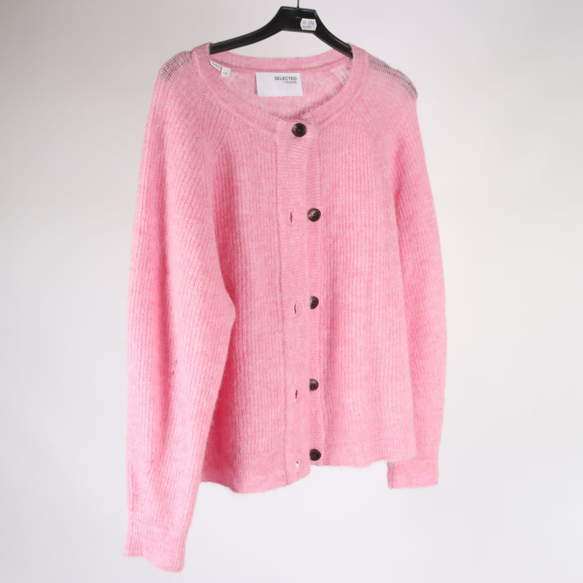 Stickad kofta, Selected Femme, stl. L