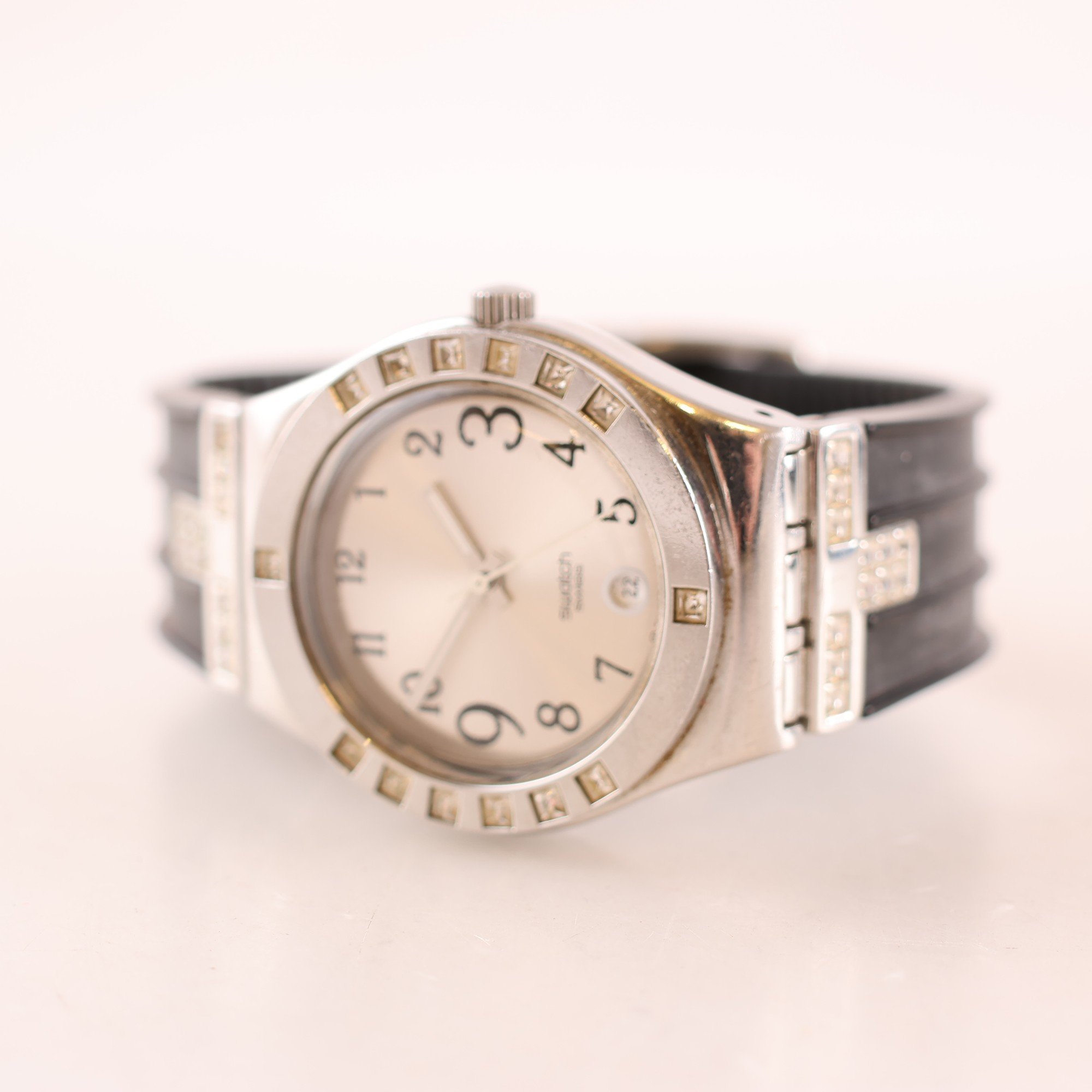 Armbandsur, Swatch, stål, quartz