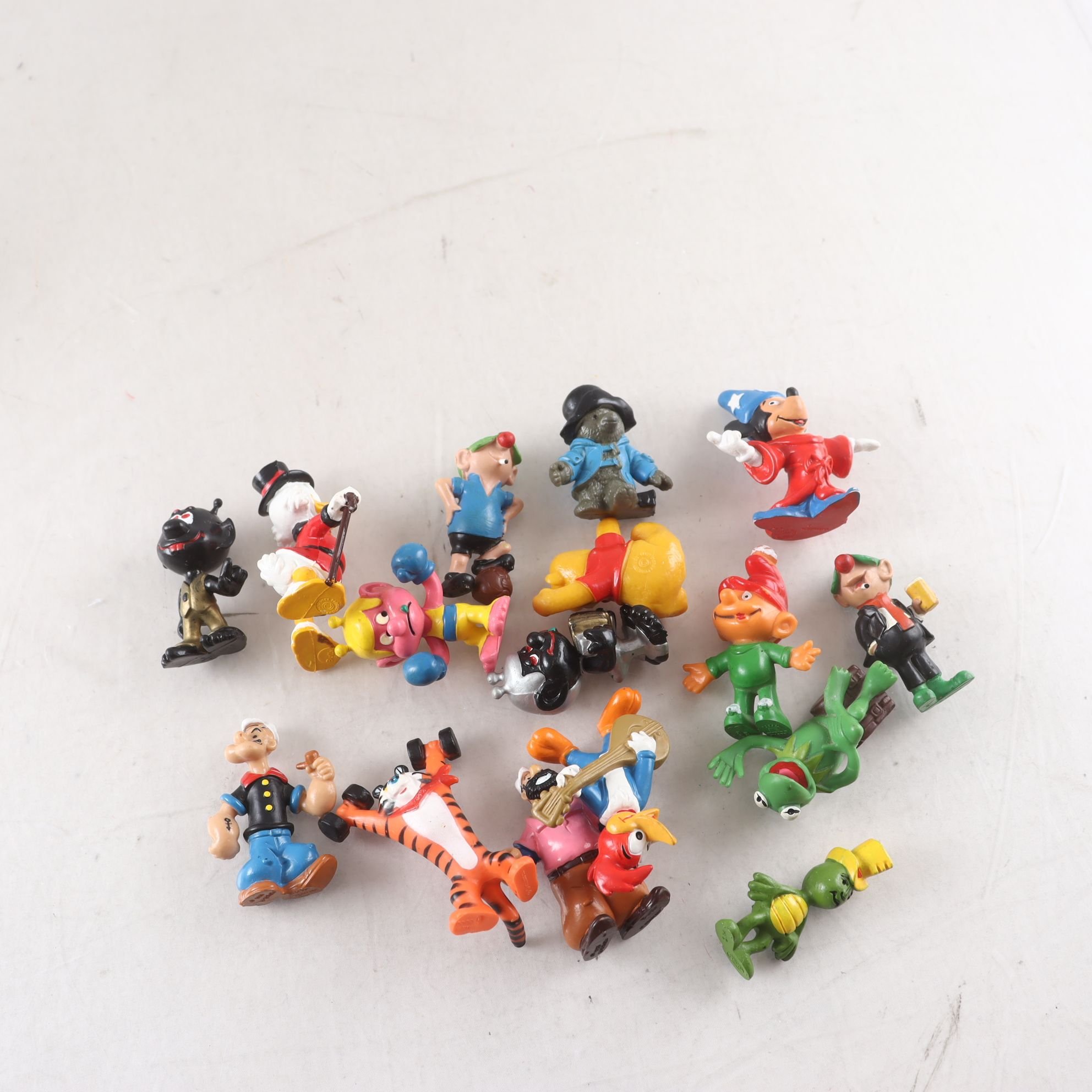 Figurer, Tecknade figurer, blandat, retro.