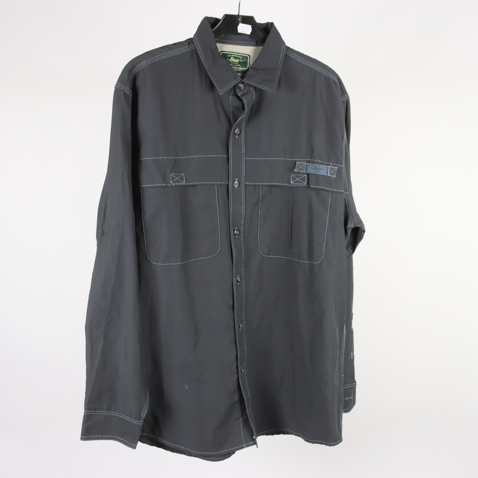 Skjorta, Bass, grå, stl. M.