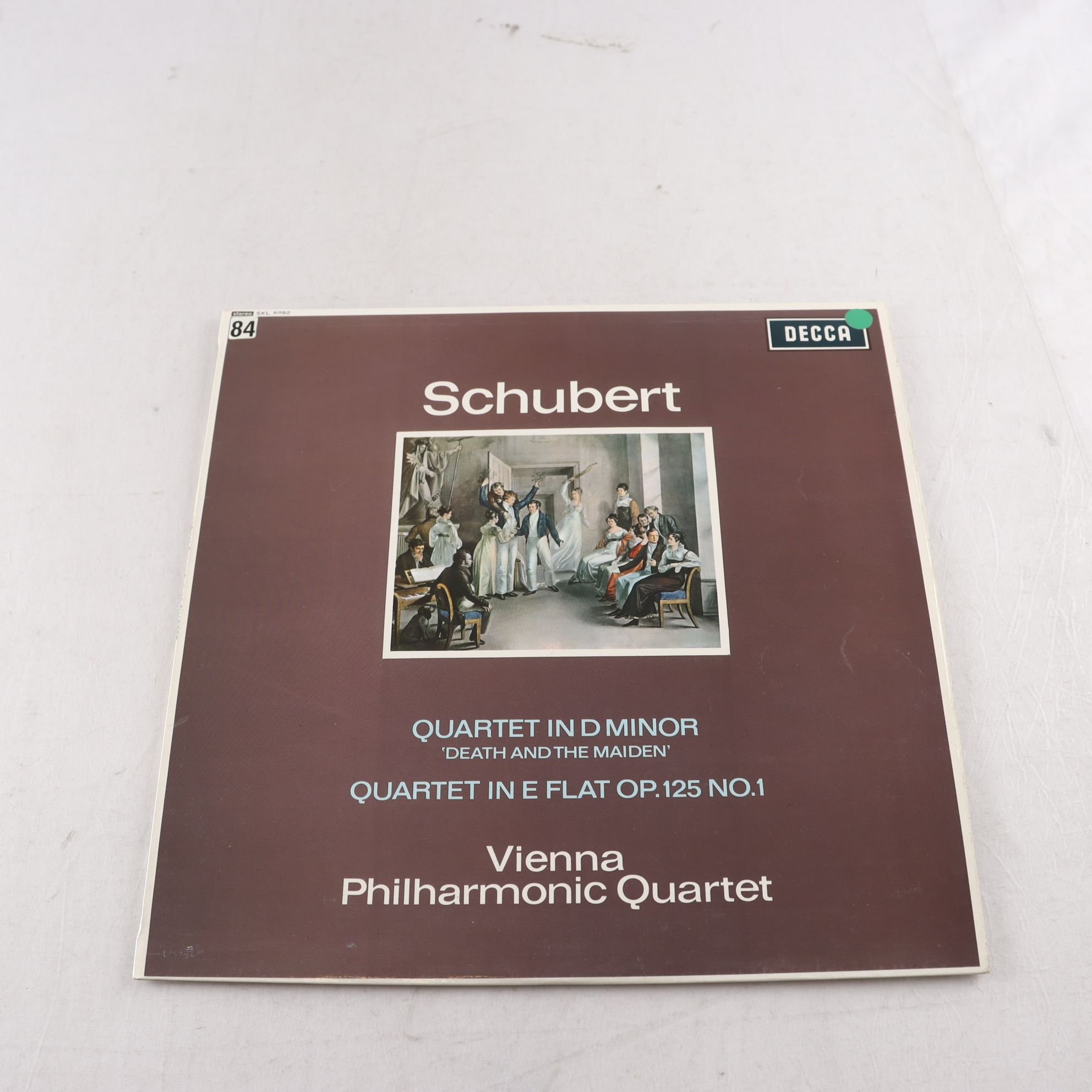 LP Schubert, Quartet In D Minor ‘Death And The Maiden’