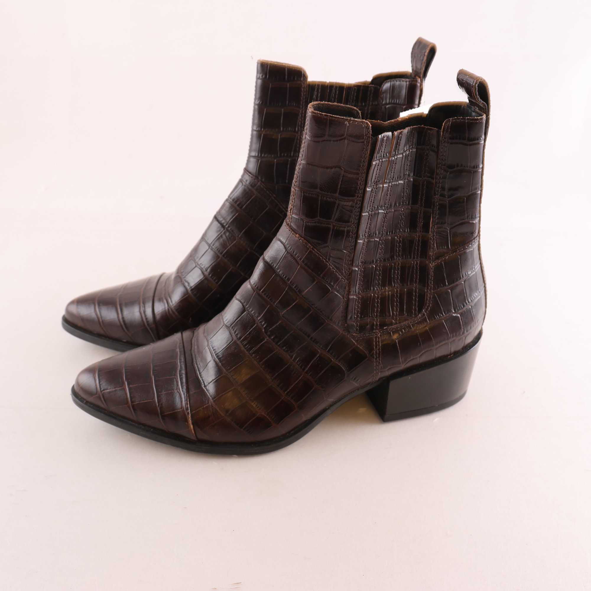 Boots, Vagabond, läder, stl. 39