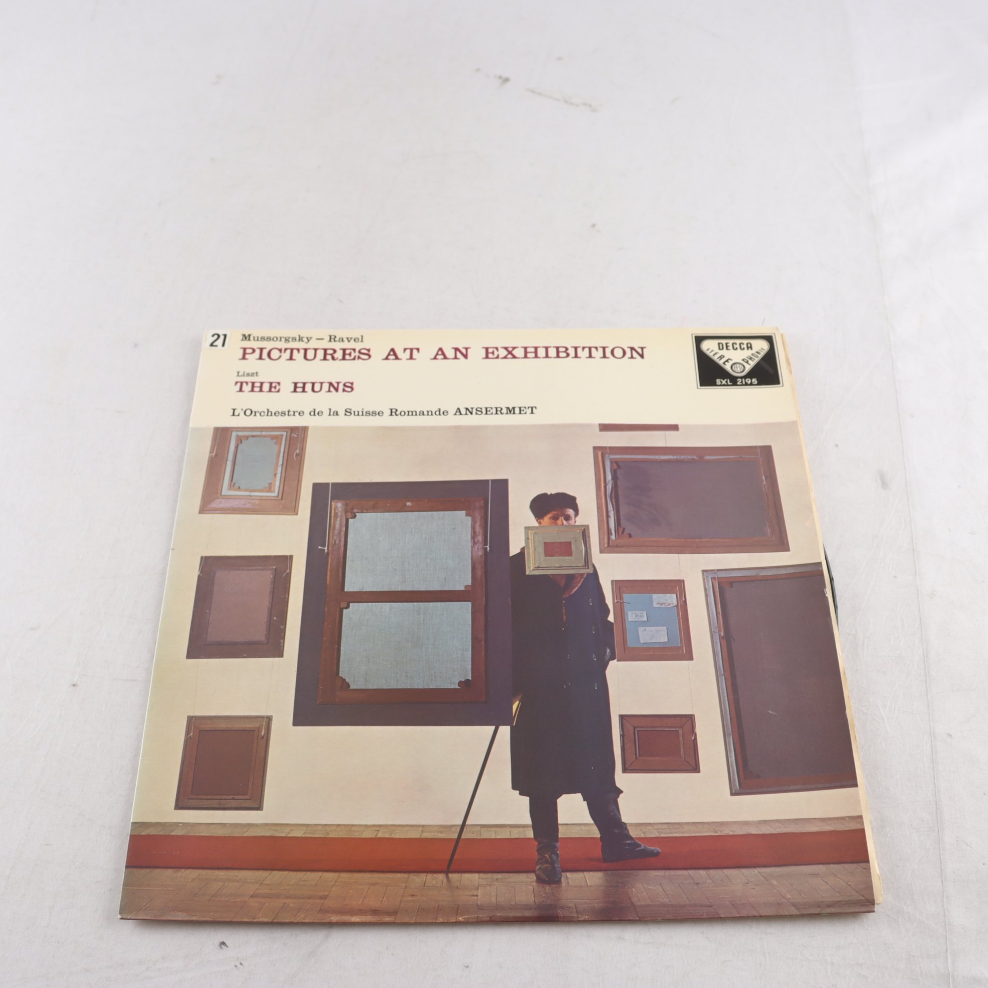 LP Mussorgsky, Ravel, Liszt, Ansermet, Pictures At An Exhibition / The Huns