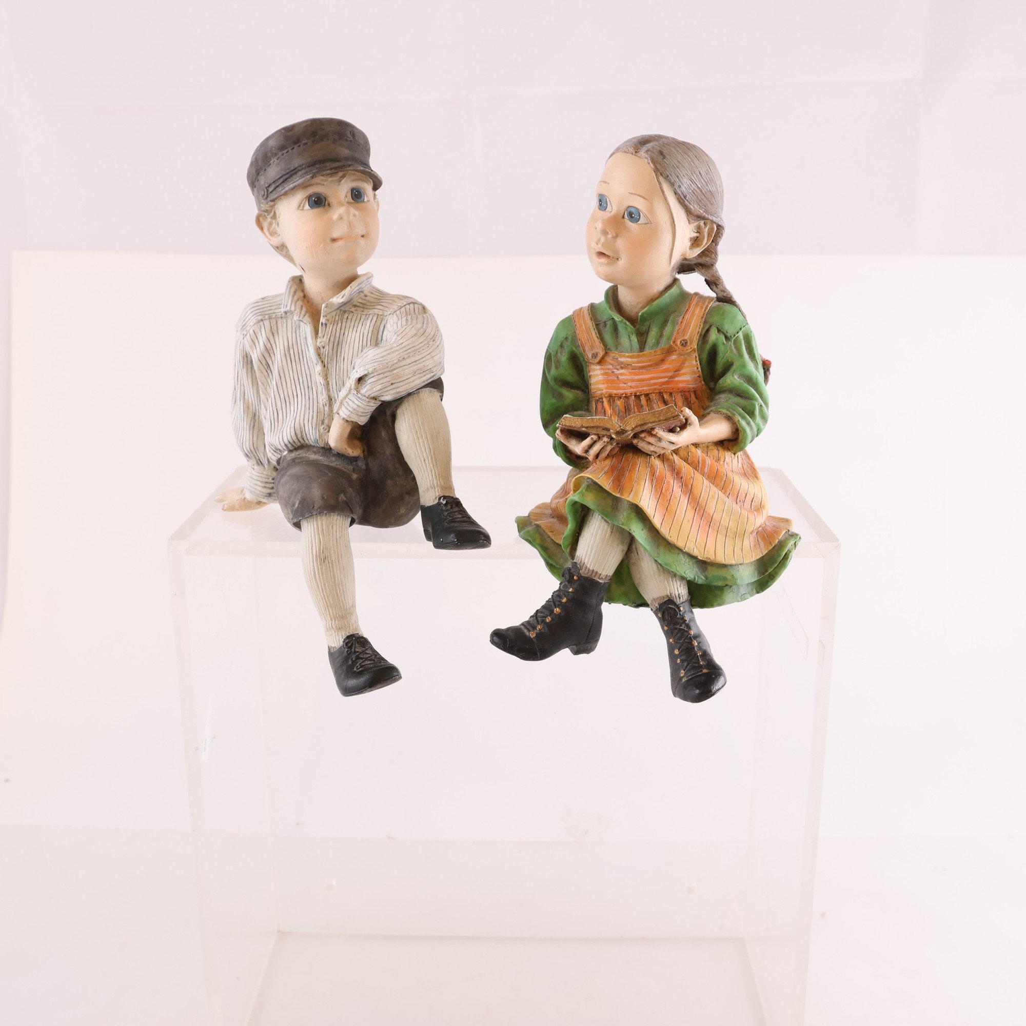 Figuriner, Candy design, Barn efter Carl Larssons förlaga, 2 st