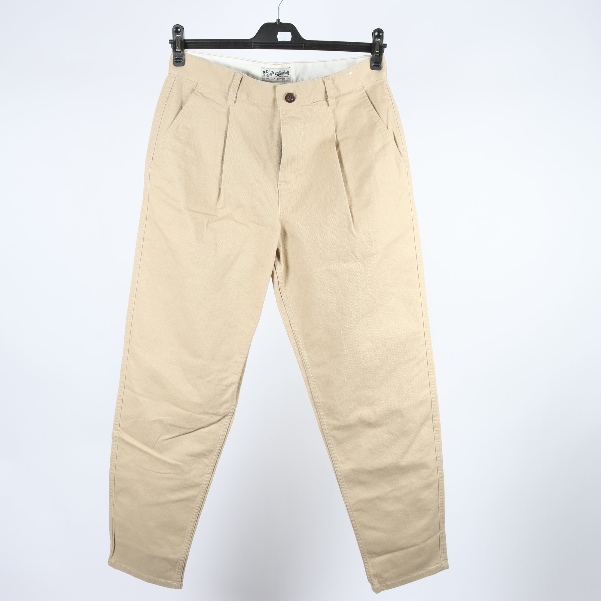 Byxor, Stronghold, beige, stl. 32/32.