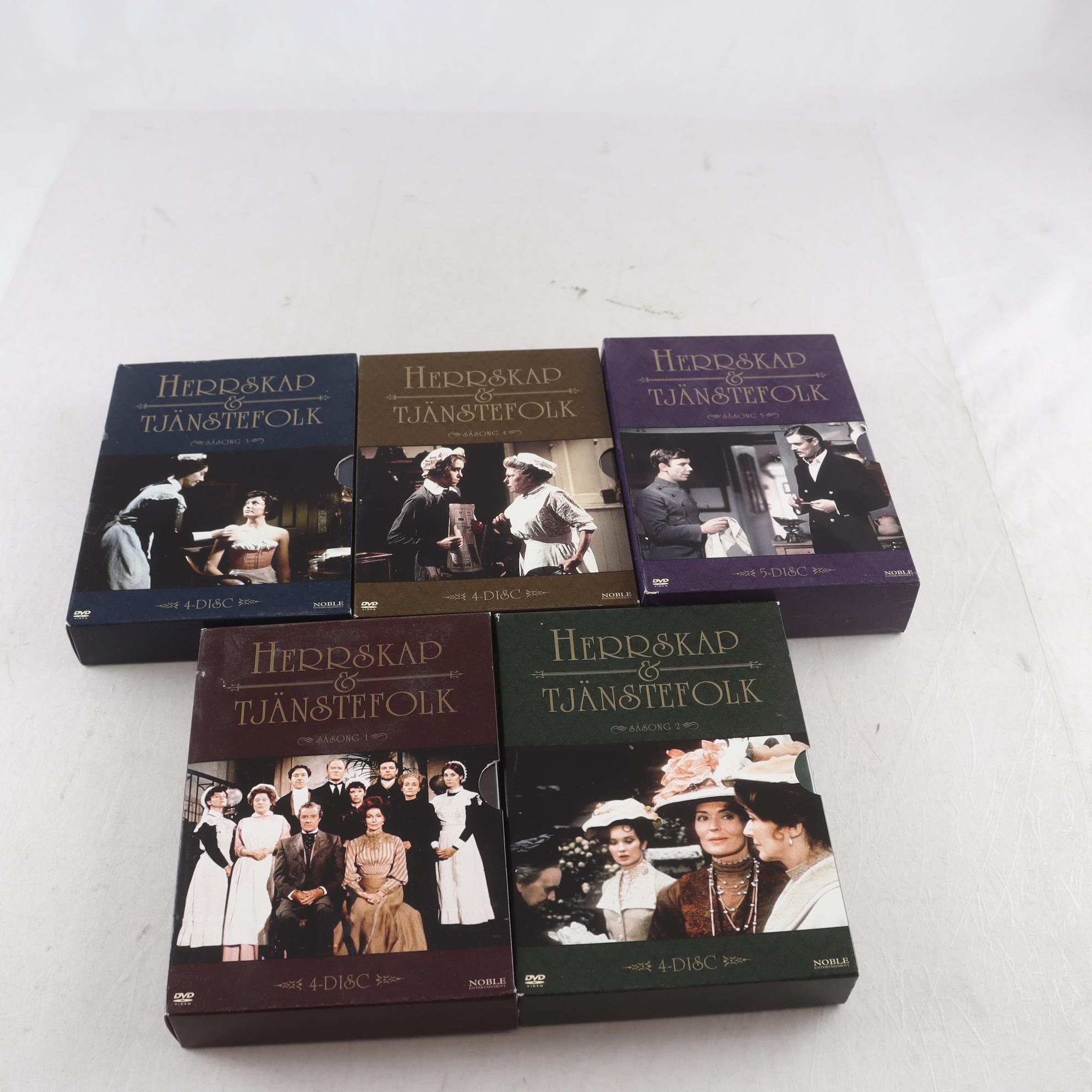 DVD Herrskap & Tjänstefolk