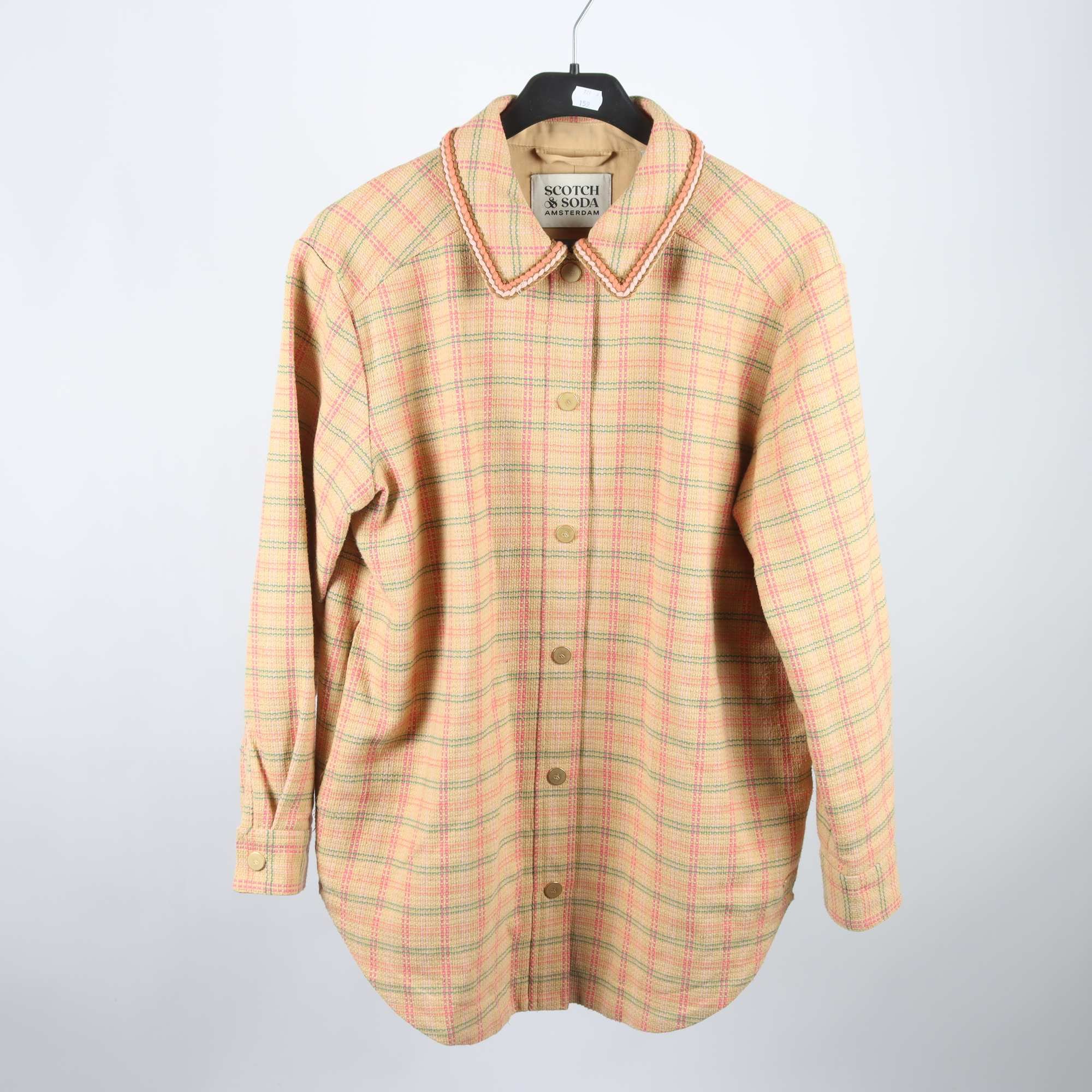 Overshirt/jacka, Scotch & Soda, flerfärgad, rutig, stl. M