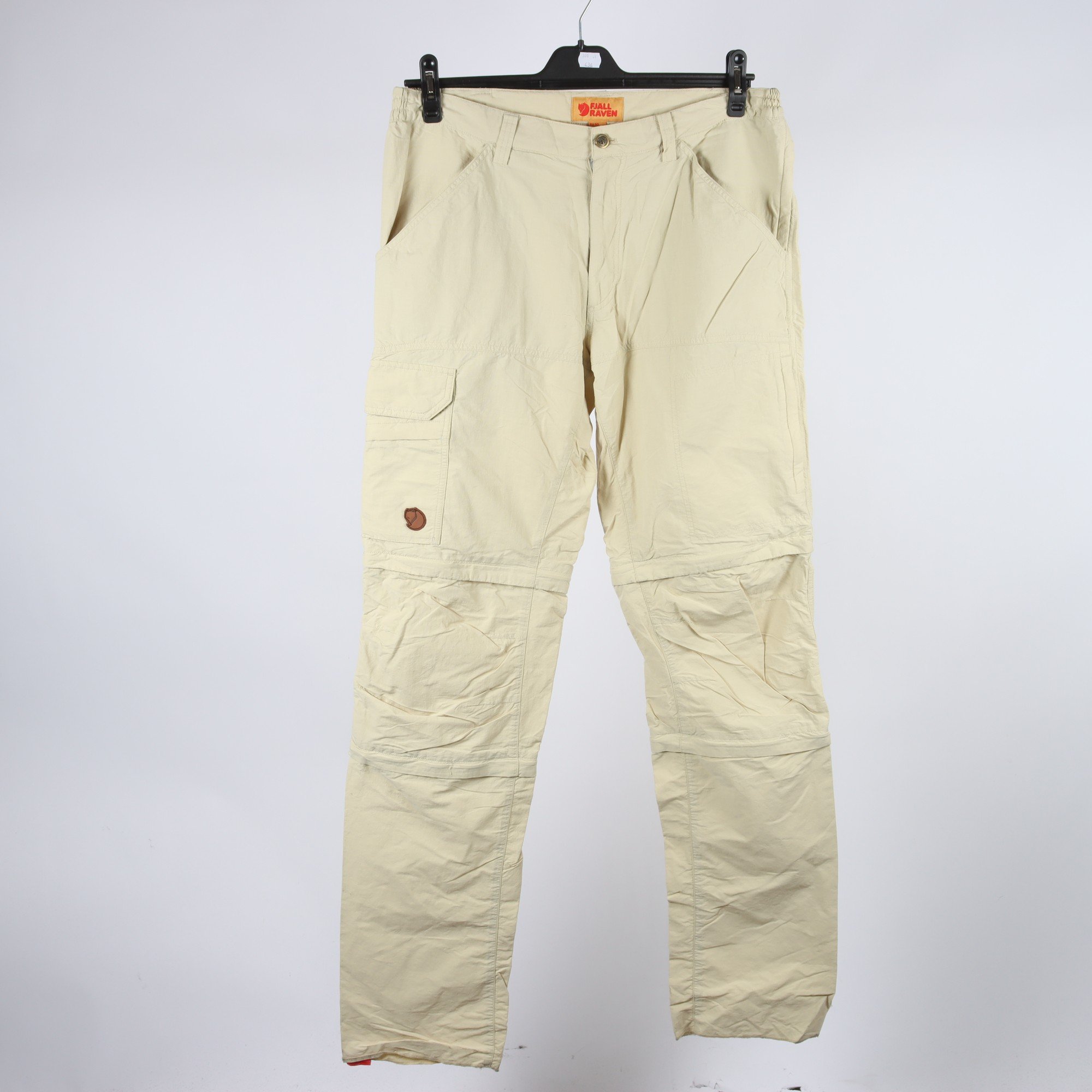 Friluftsbyxor, Fjällräven, beige, stl. 50.