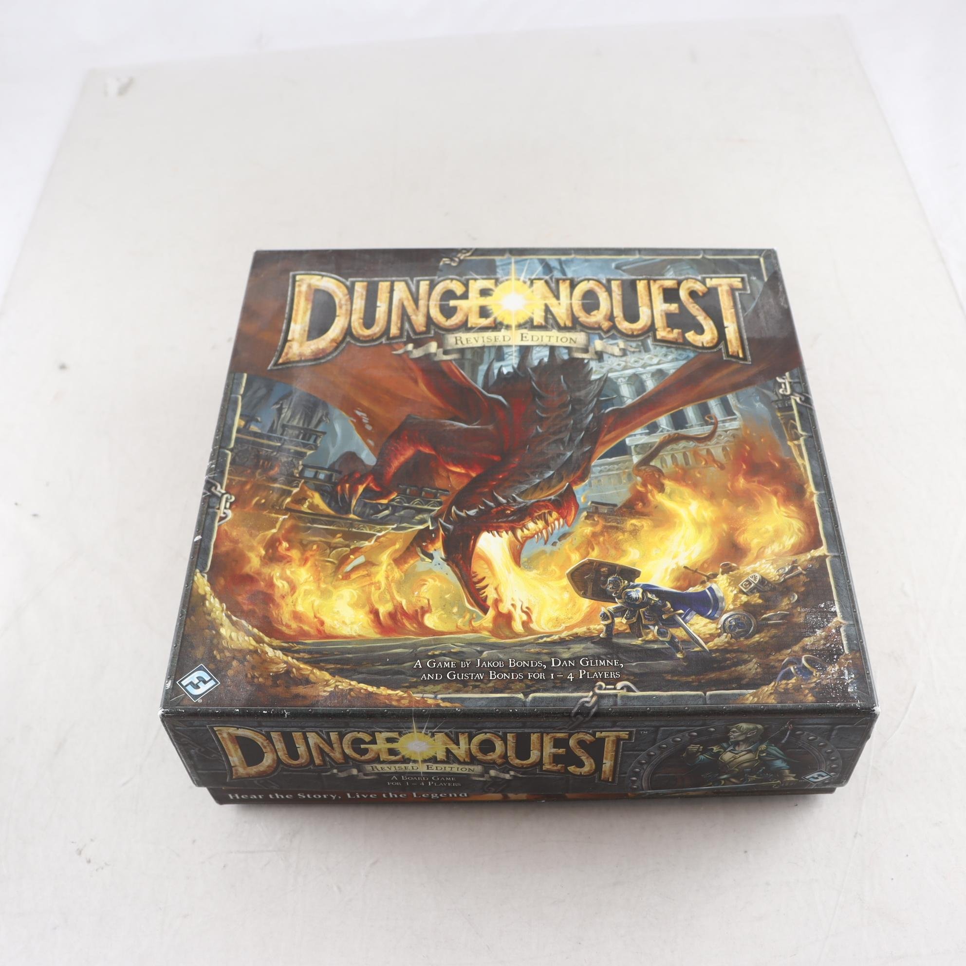 Spel, Dungeonquest, revised edition.