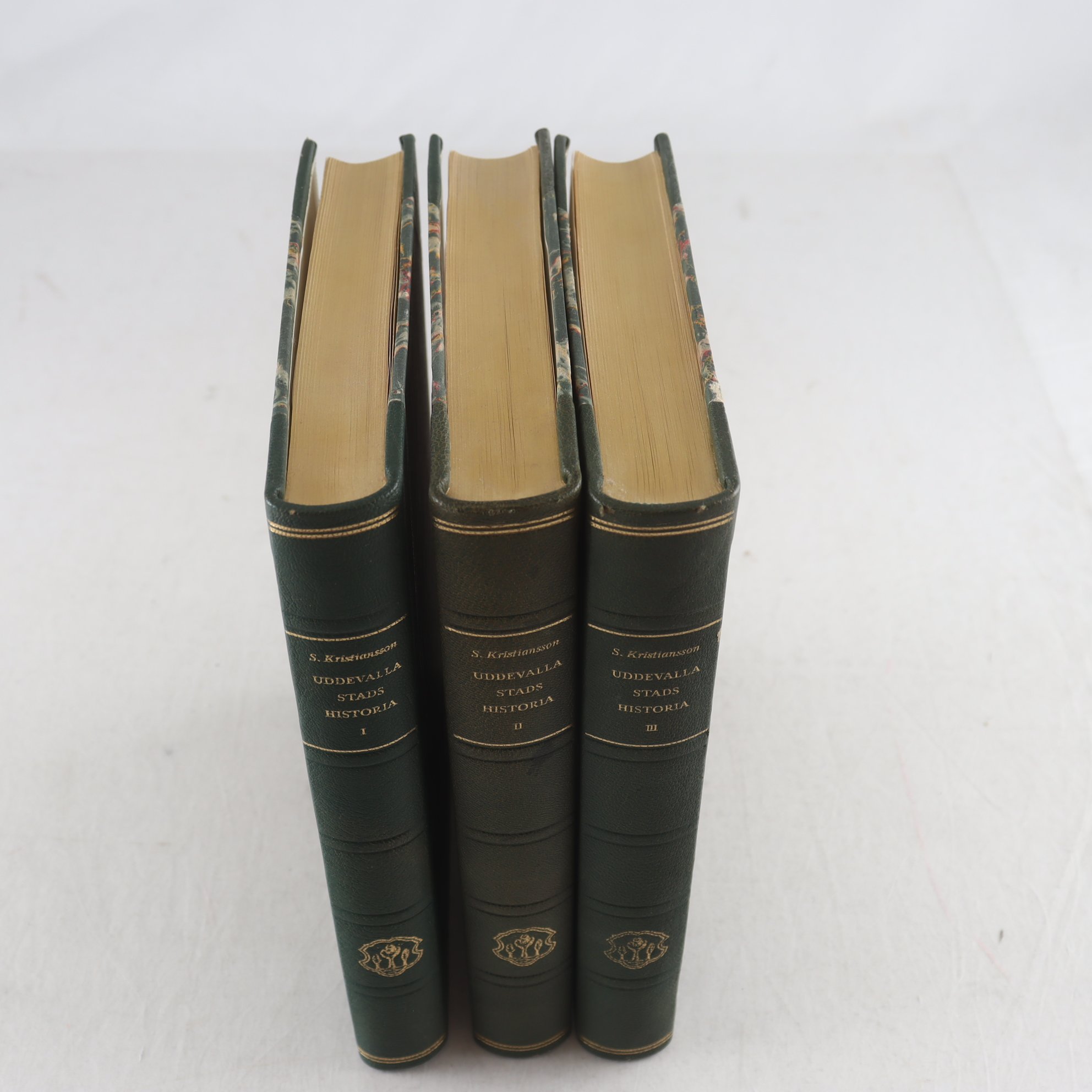 Sten Kristiansson, Uddevalla stads historia, Vol. I-III