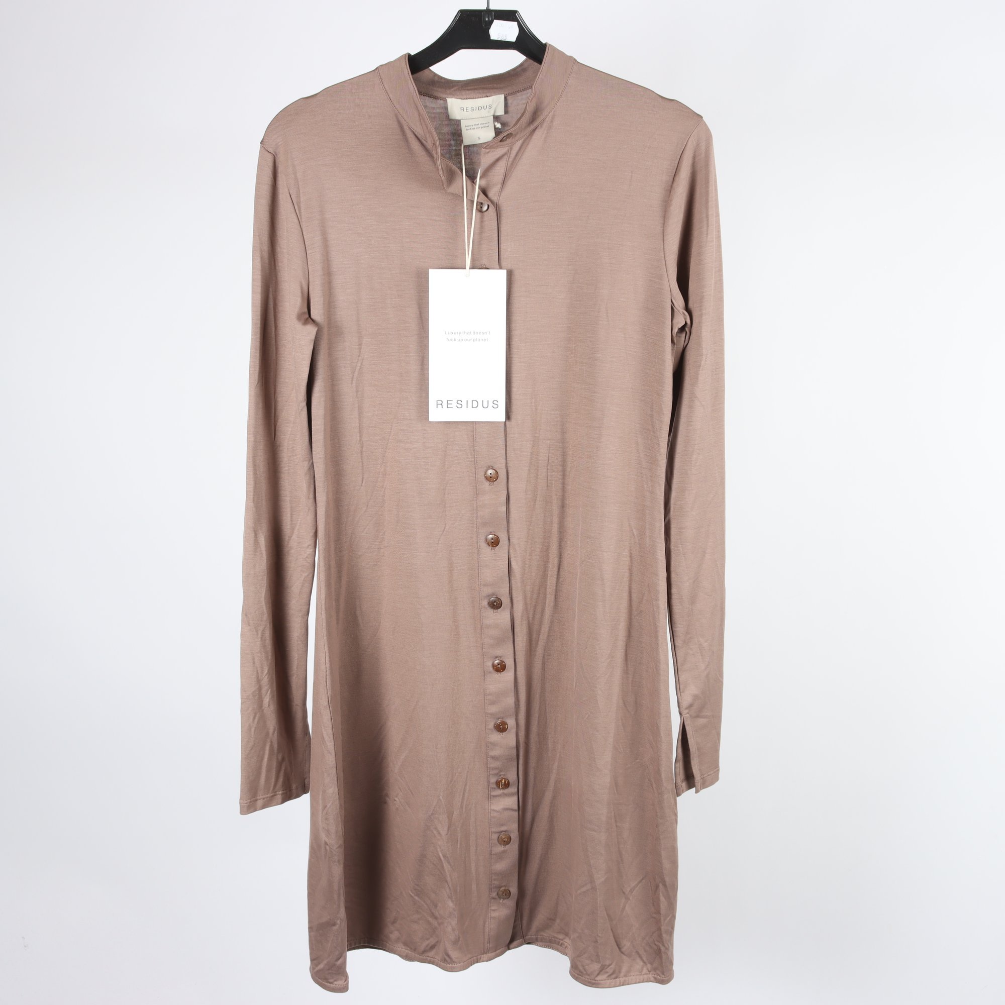 Klänning, Residus, brun, stl. S.