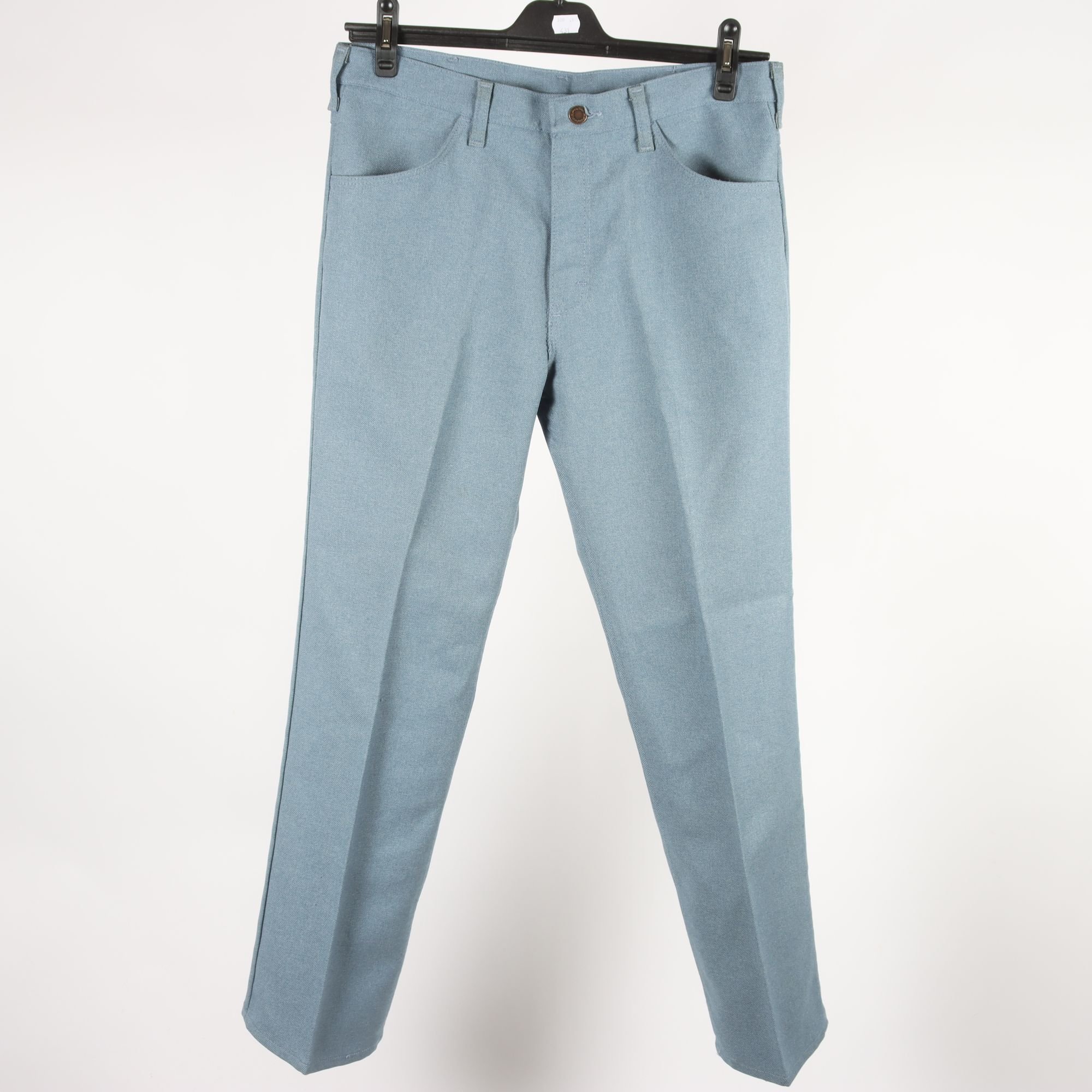 Byxor, Wrangler, ljusblå, retro, stl. 34/30.