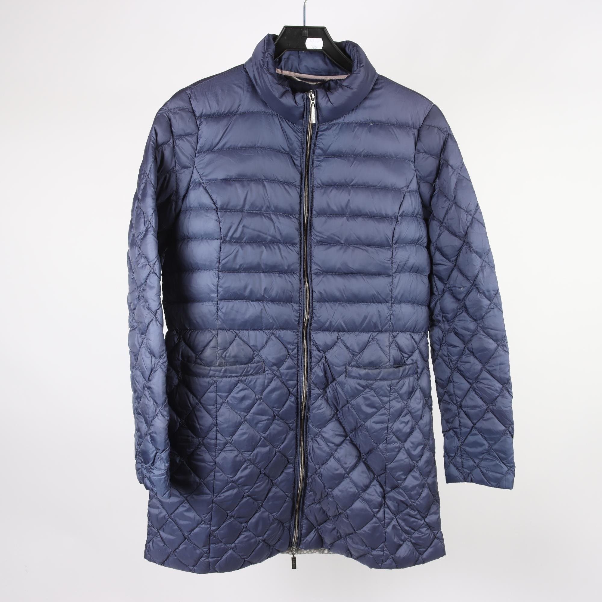 Dunjacka, Etage, blå, stl. 36.