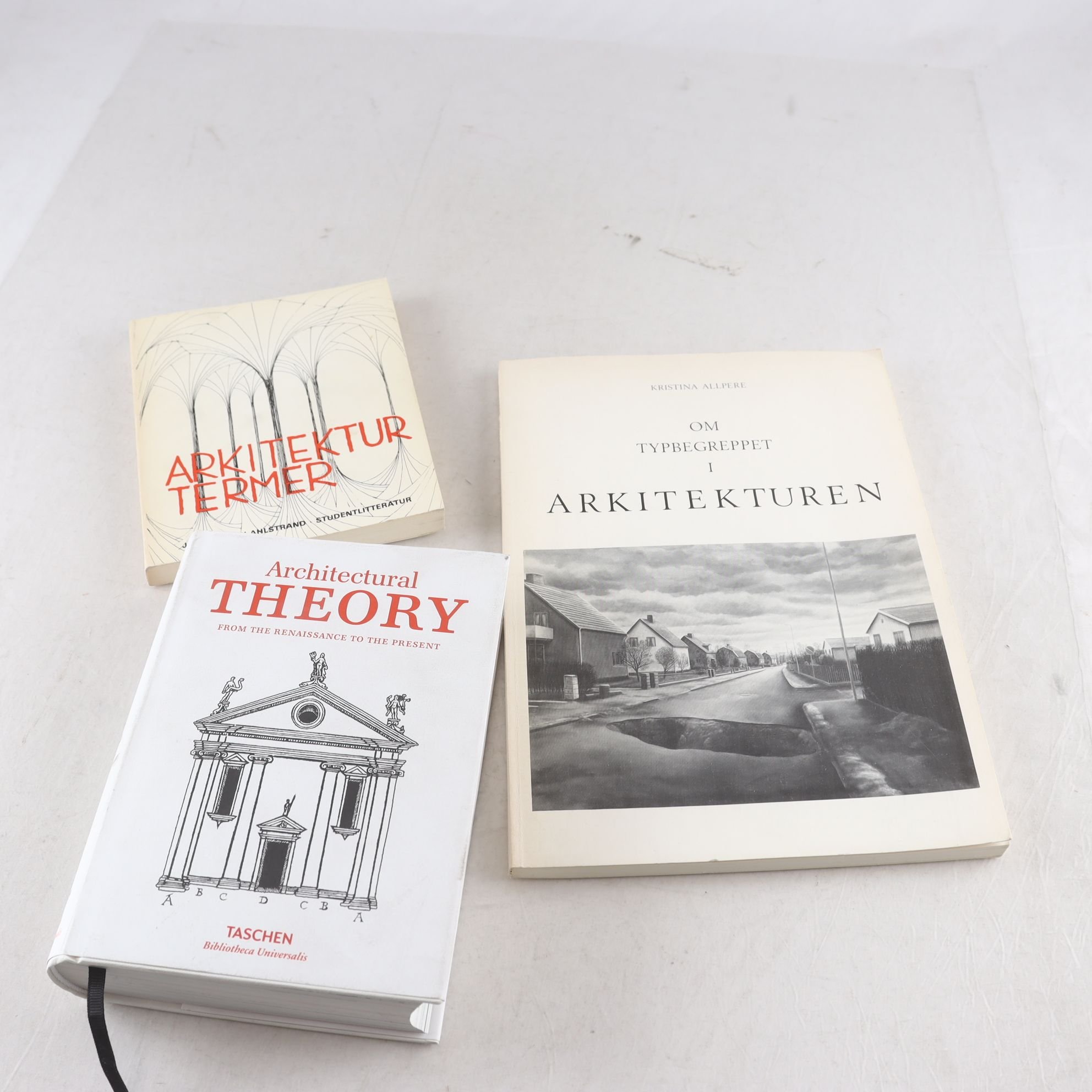 Arkitekturtermer + Om typbegreppen i arkitektur + Architectural Theory