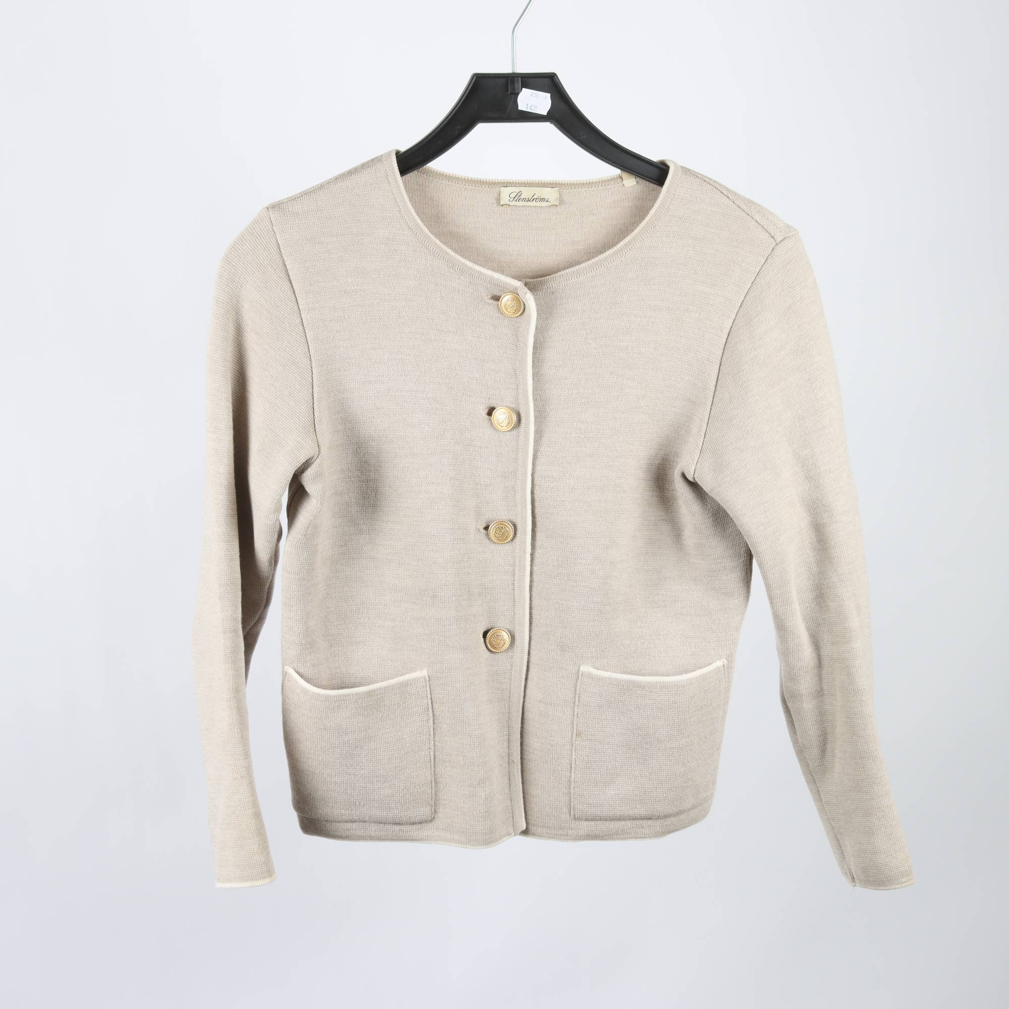 Kofta, Stenströms, beige, stl. XS