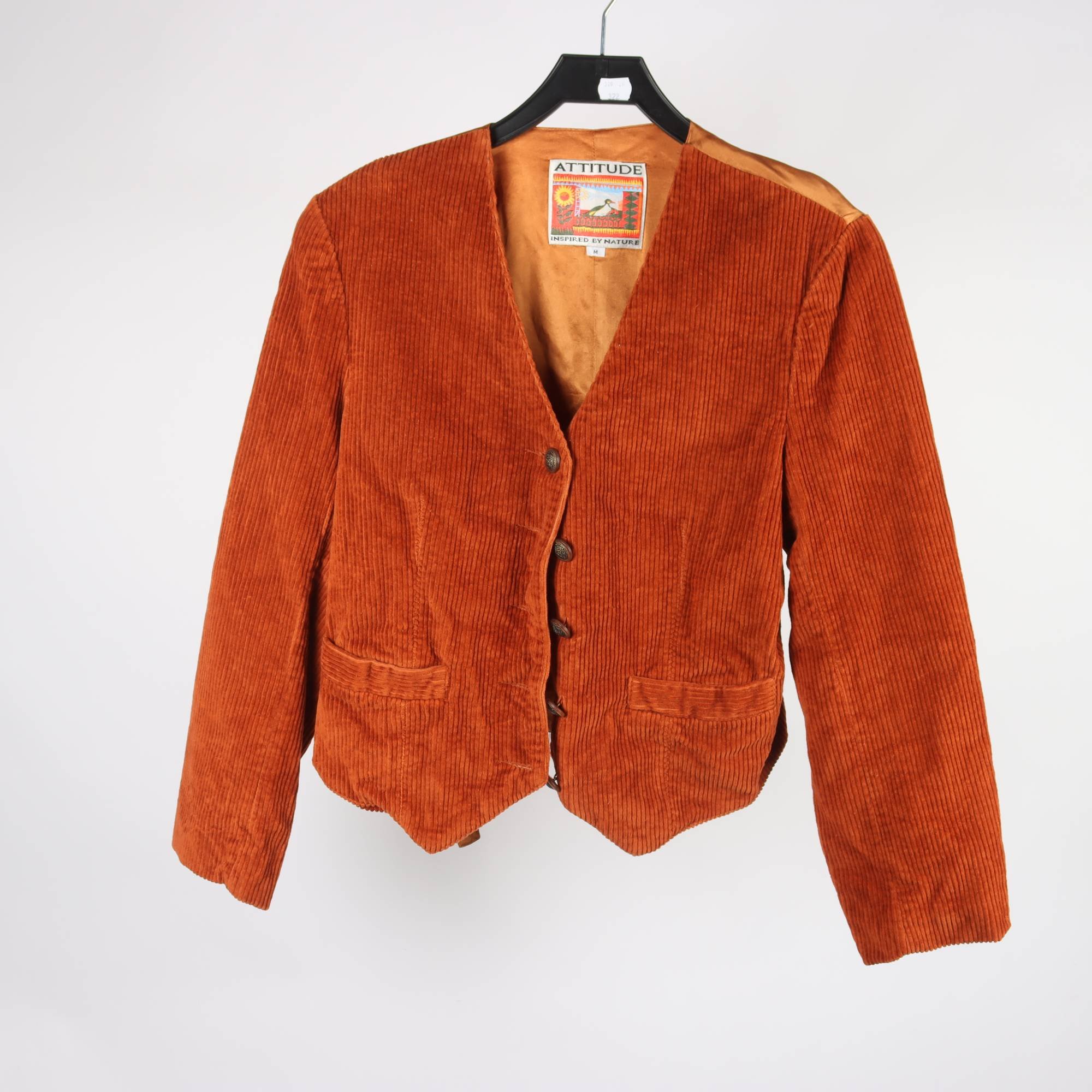 Jacka, Attitude, brun, manchester, stl. M.