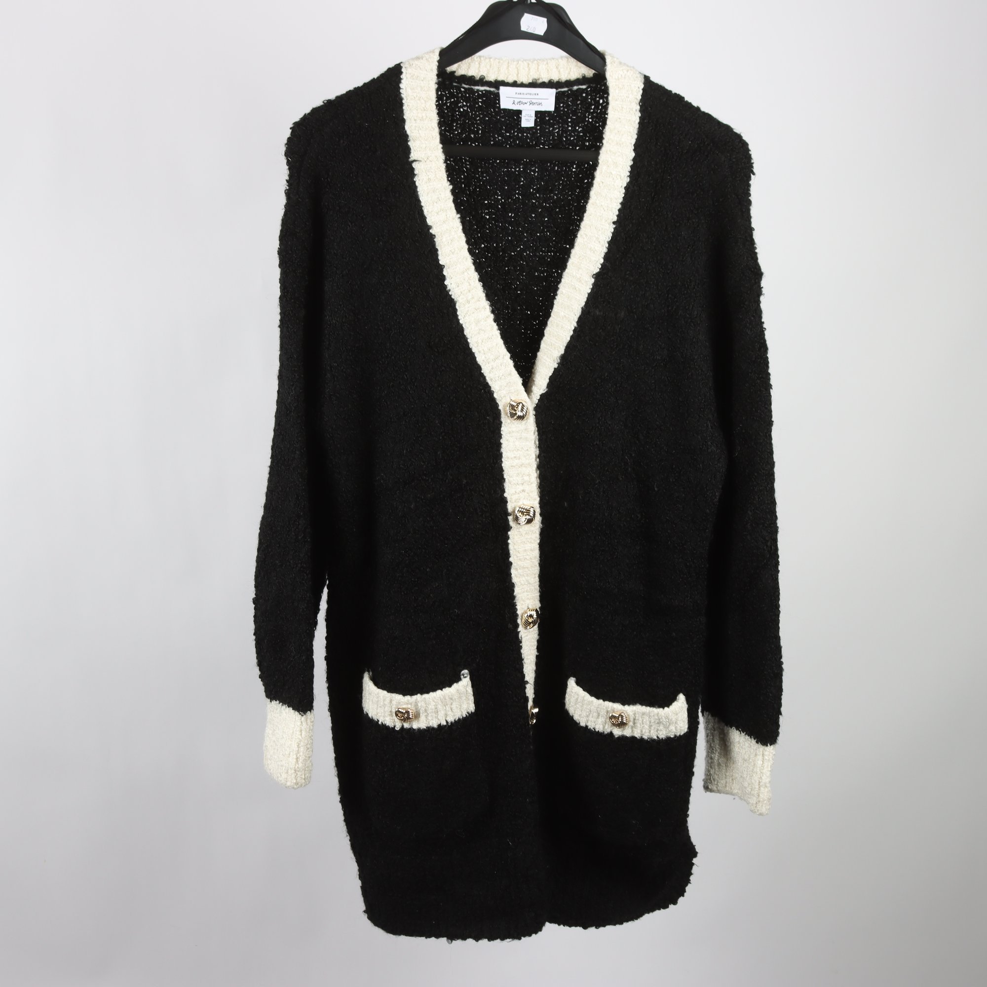 Kofta, & Other Stories, svart, vit, stl. M