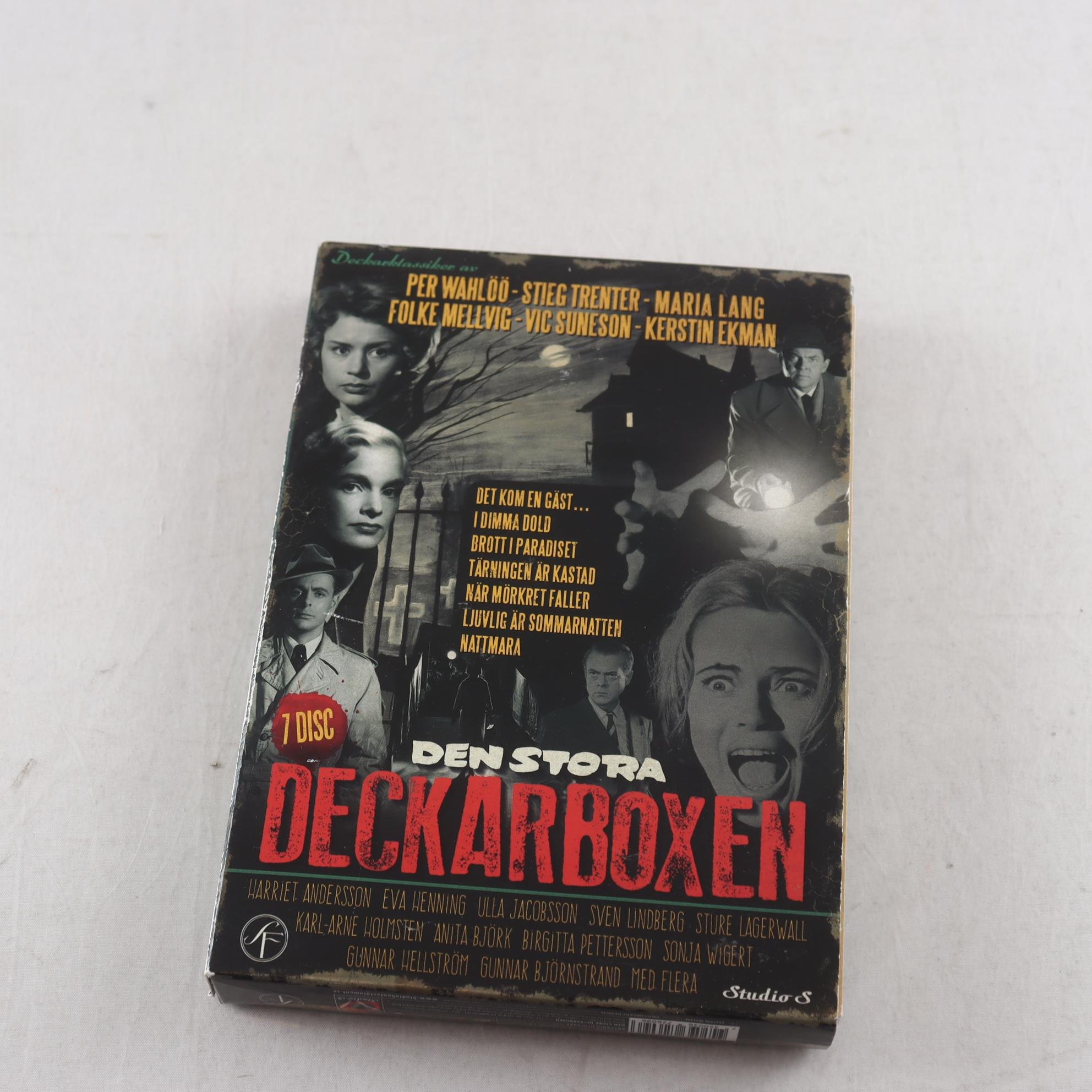 DVD Den Stora Deckarboxen