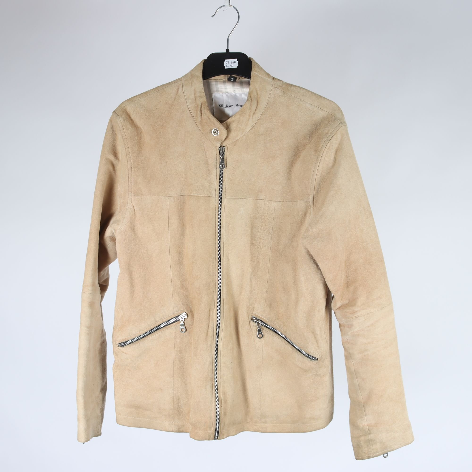 Mockajacka, William Strouch, 100% läder, stl. S