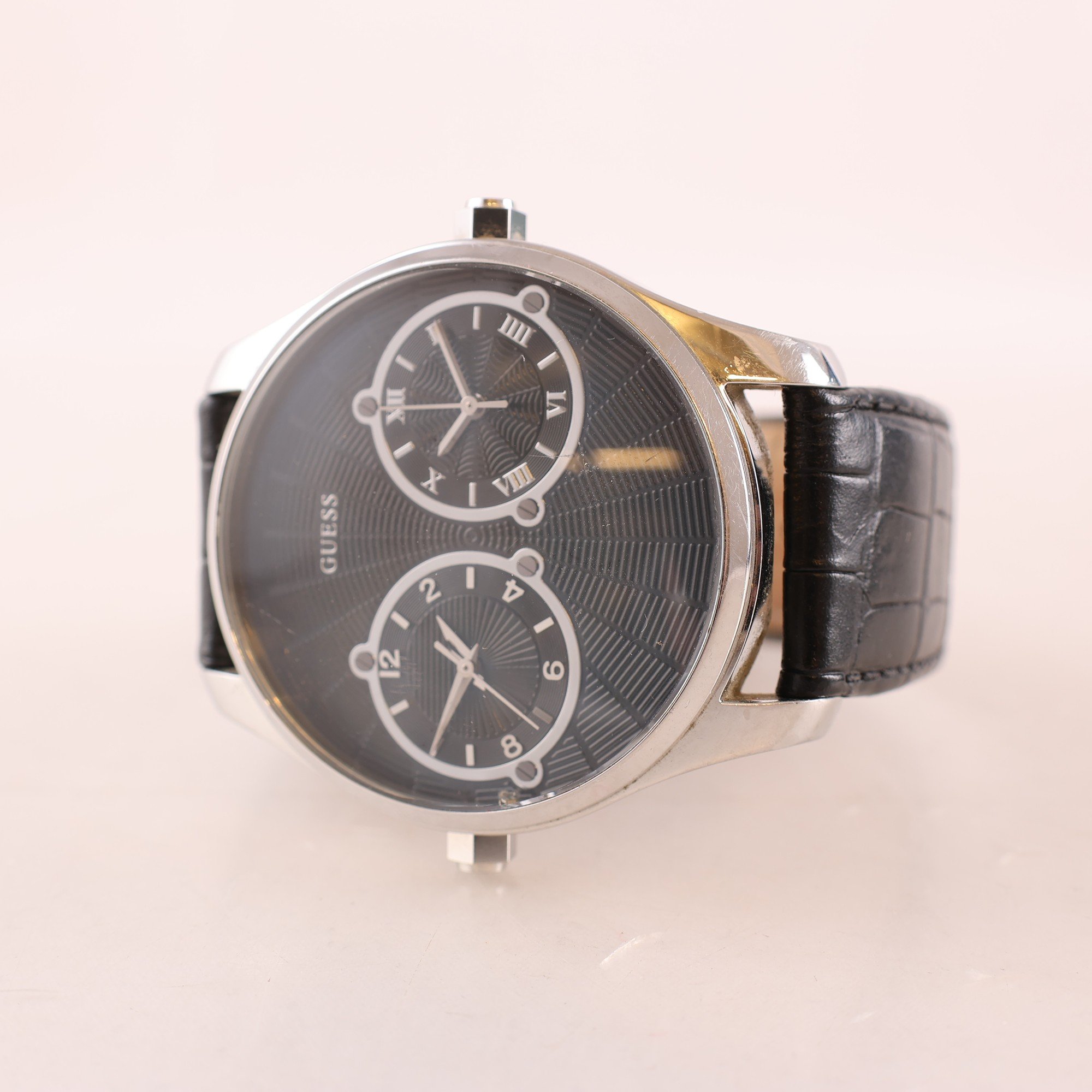 Armbandsur, stål, Guess, quartz