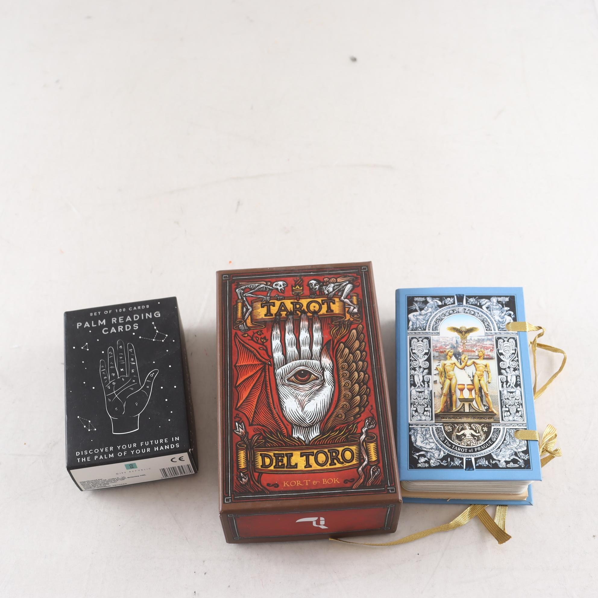 Spåkort, Tarot, 3st blandat.