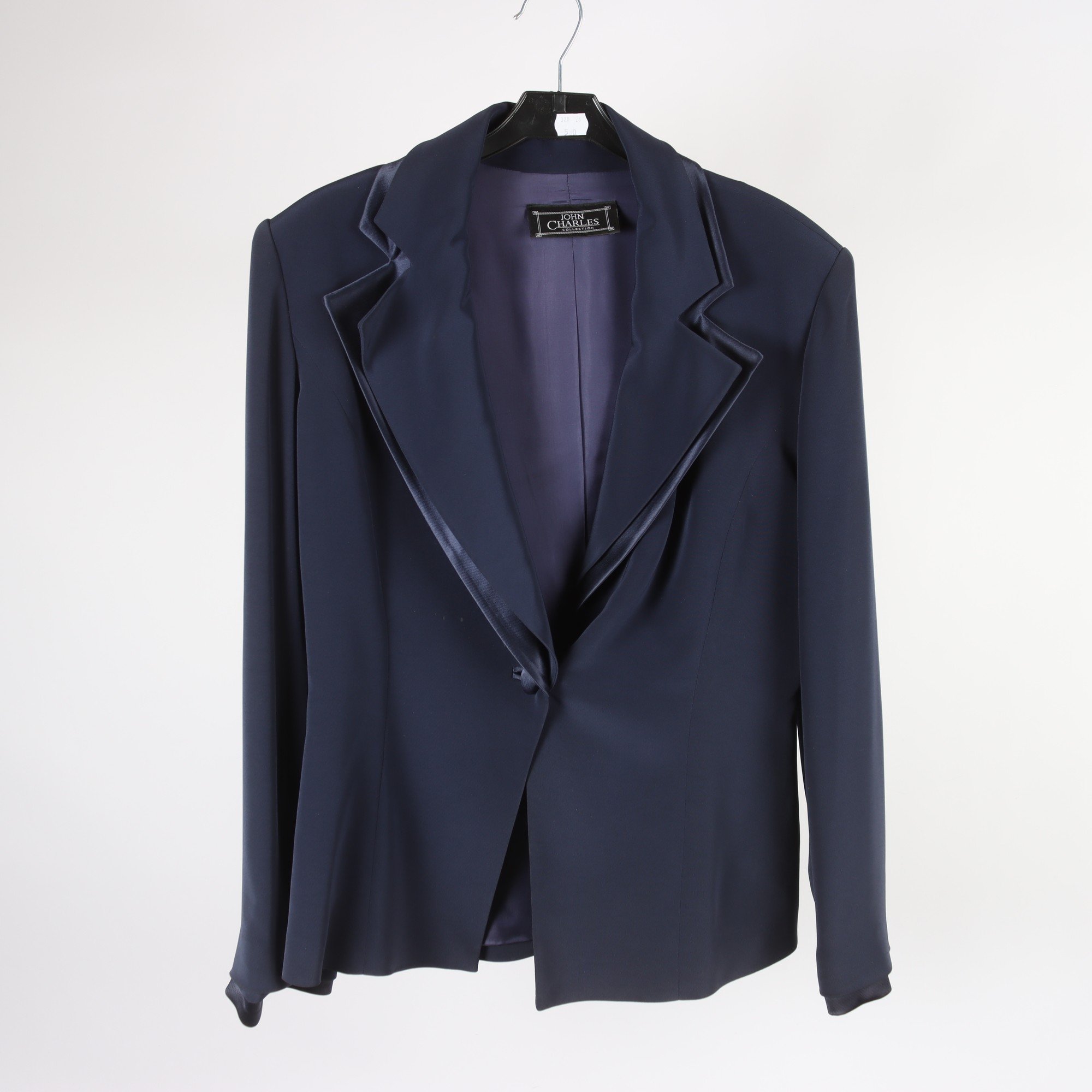 Kavaj, John Charles, blå, stl. 38.