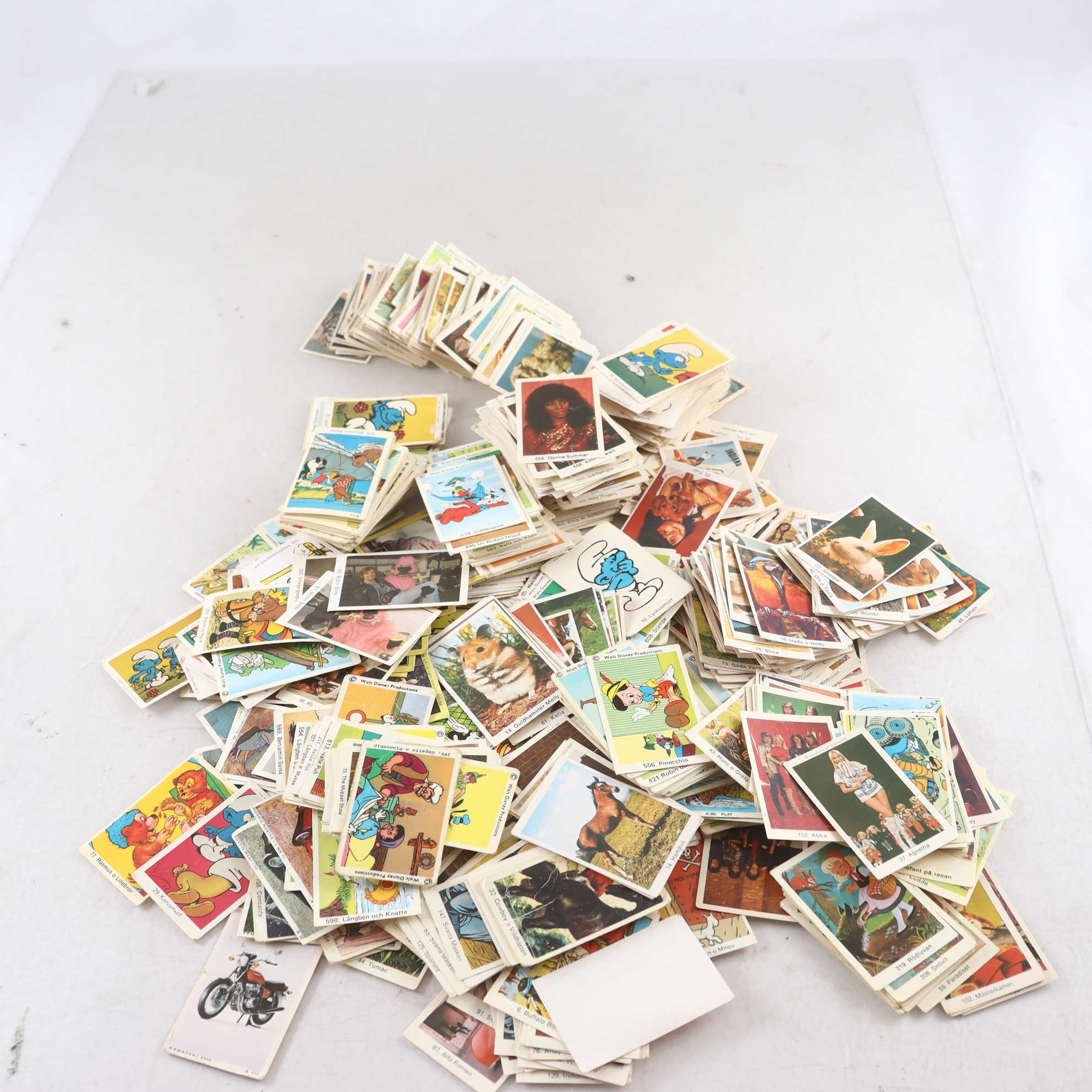 Kort, Samlarbilder, disney mfl, blandat parti.
