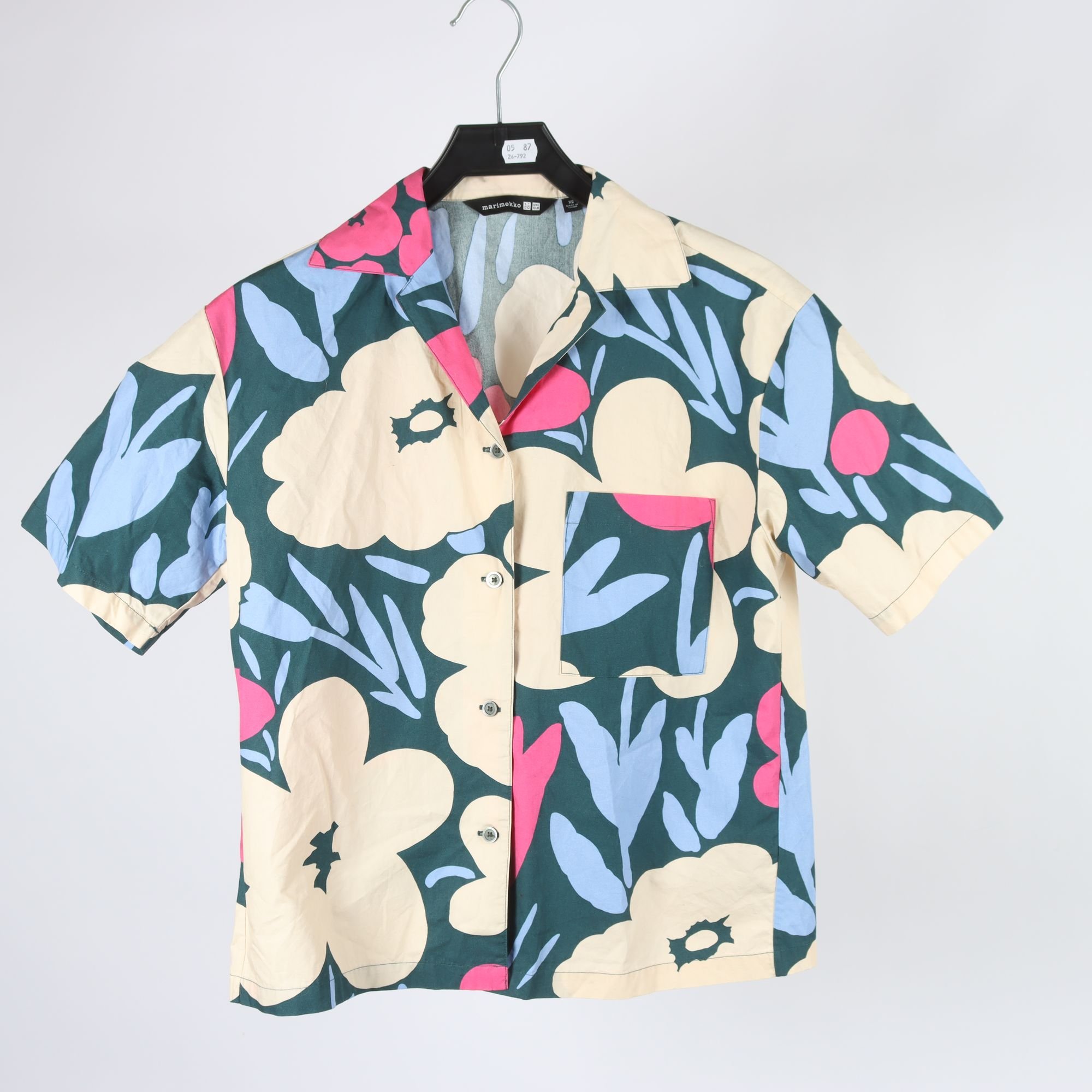 Skjorta, Marimekko x Uniqlo, stl. XS