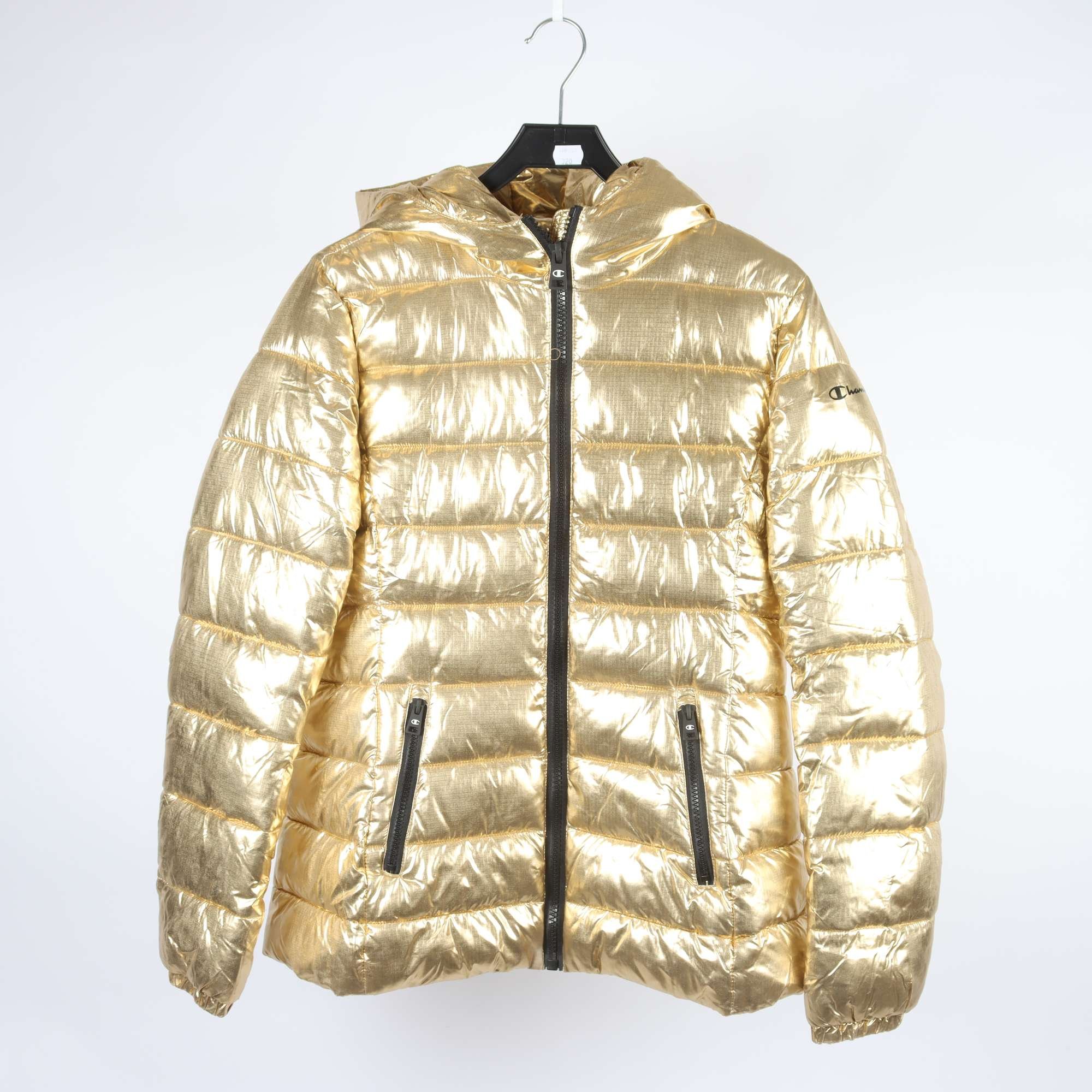 Vinterjacka, Champion, guld, stl. M.