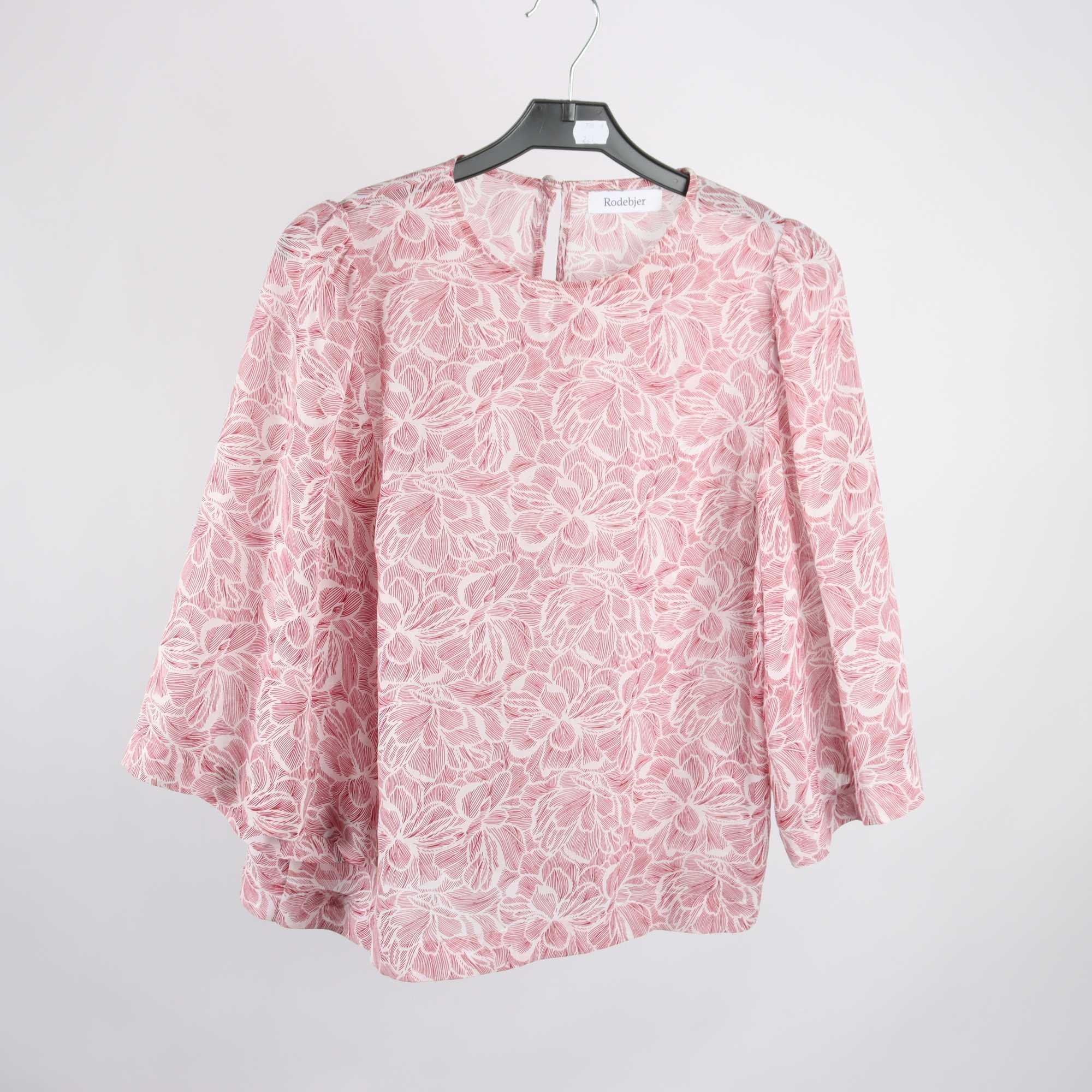 Blus, Rodebjer, mönstrad, stl. S